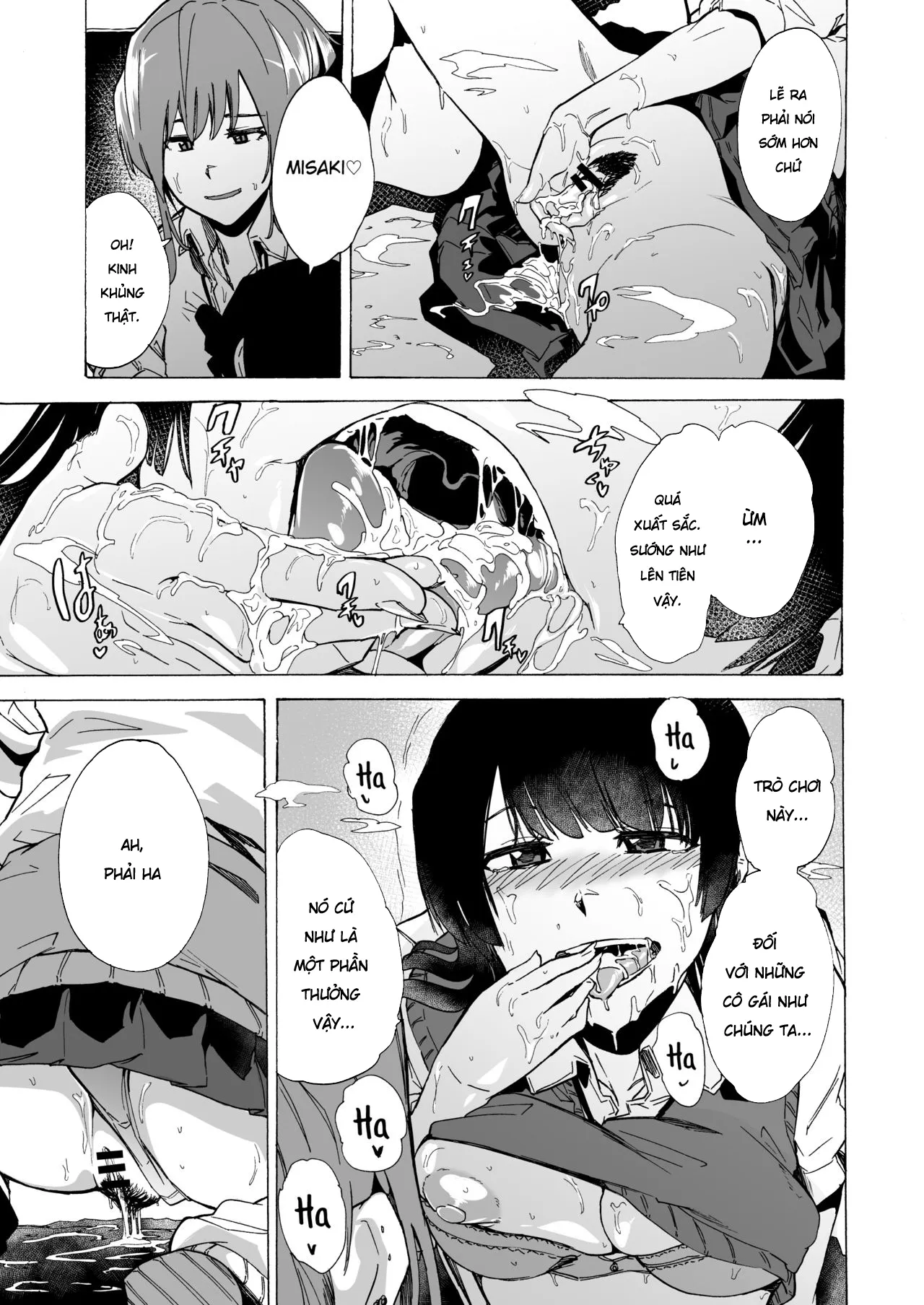 HentaiVN.net - Ảnh 20 - Trò chơi con đĩ [ゲームオブビッチーズ; Game of Bitches] - Chap 1