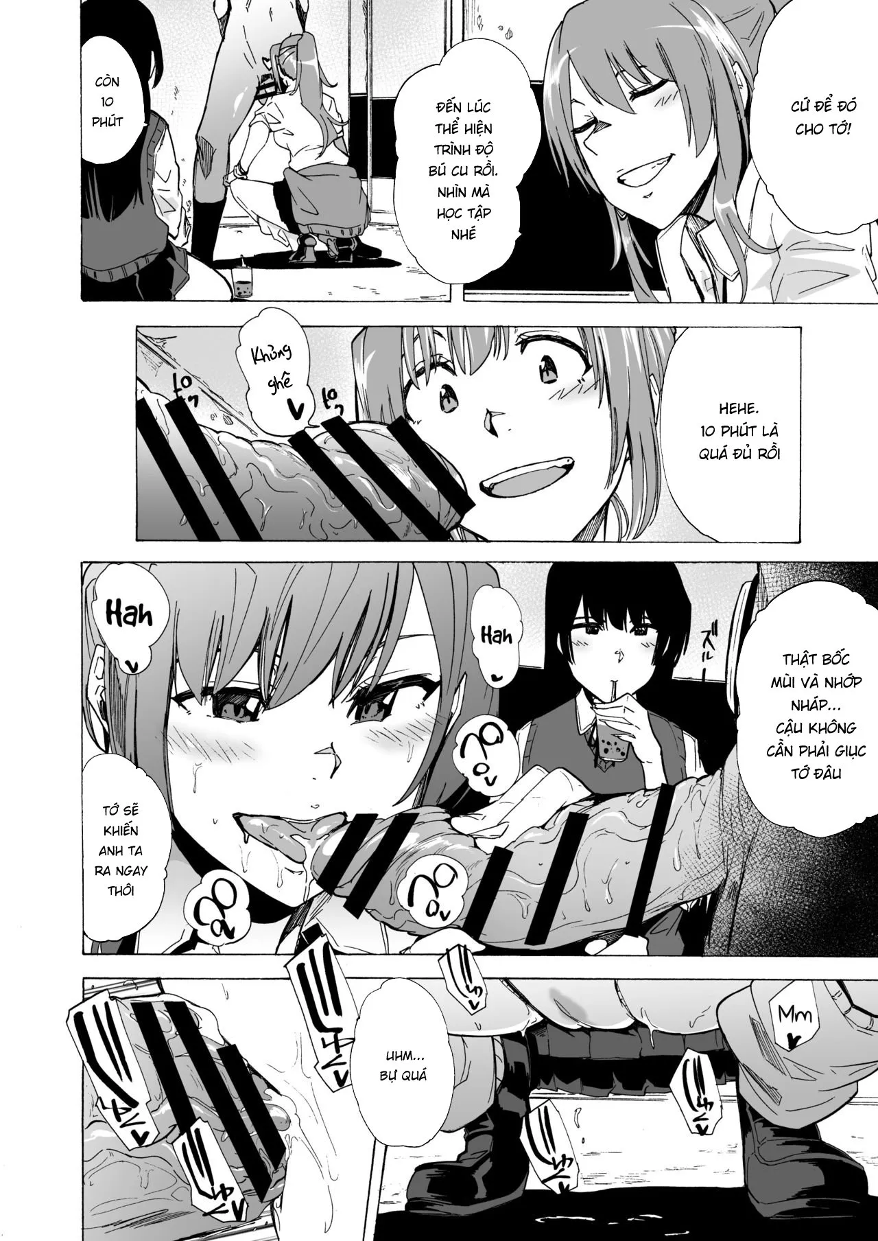 HentaiVN.net - Ảnh 7 - Trò chơi con đĩ [ゲームオブビッチーズ; Game of Bitches] - Chap 1