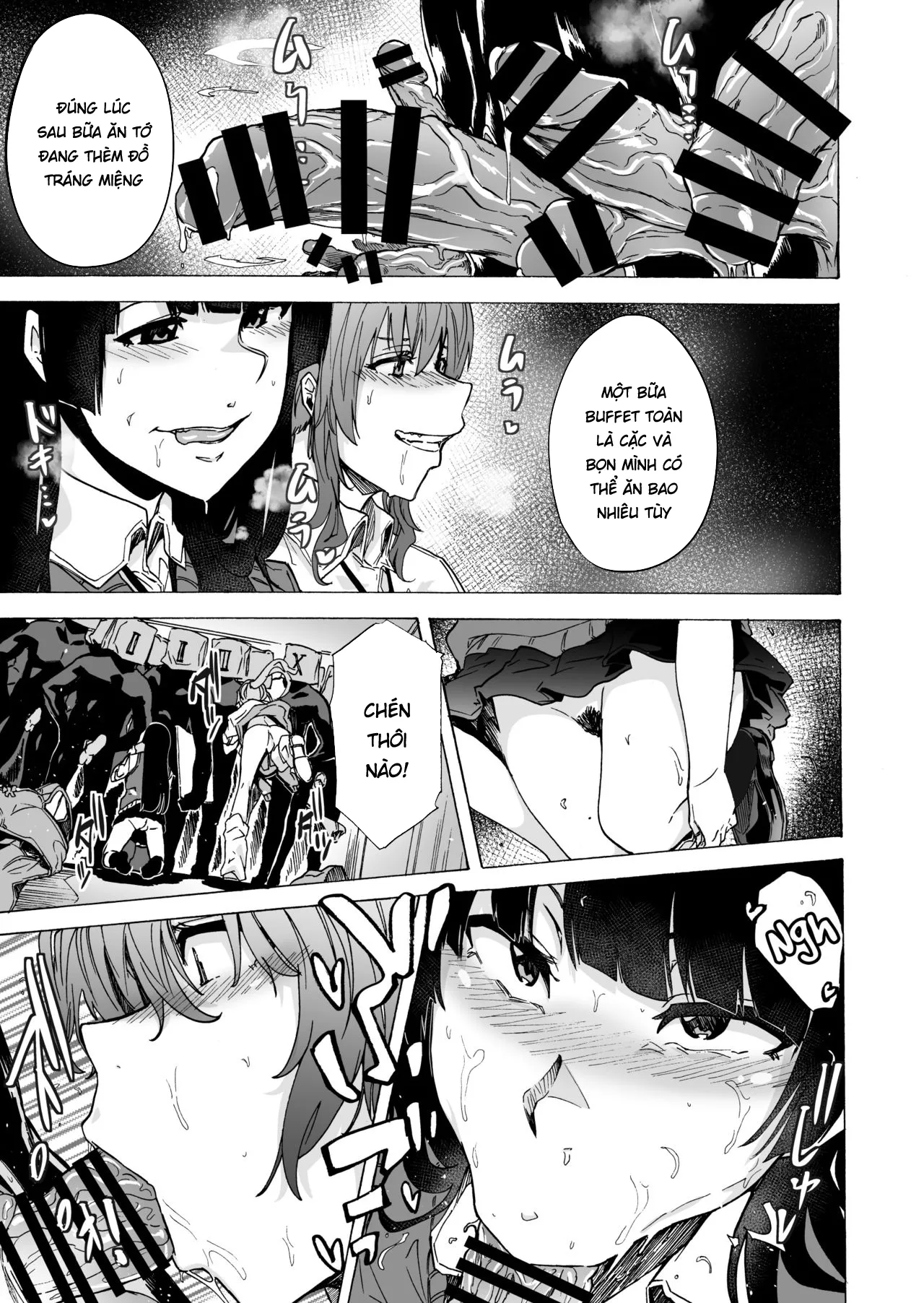 HentaiVN.net - Ảnh 12 - Trò chơi con đĩ [ゲームオブビッチーズ; Game of Bitches] - Chap 2