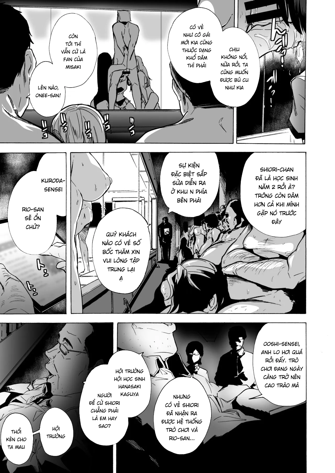 HentaiVN.net - Ảnh 14 - Trò chơi con đĩ [ゲームオブビッチーズ; Game of Bitches] - Chap 3
