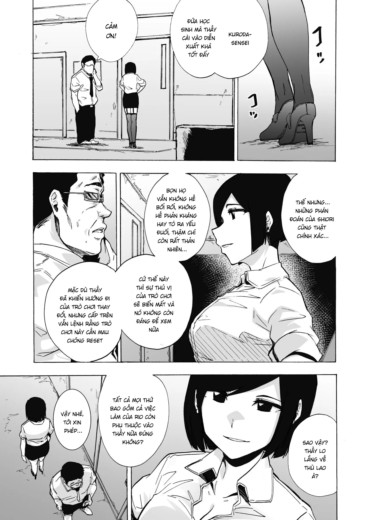 HentaiVN.net - Ảnh 37 - Trò chơi con đĩ [ゲームオブビッチーズ; Game of Bitches] - Chap 3