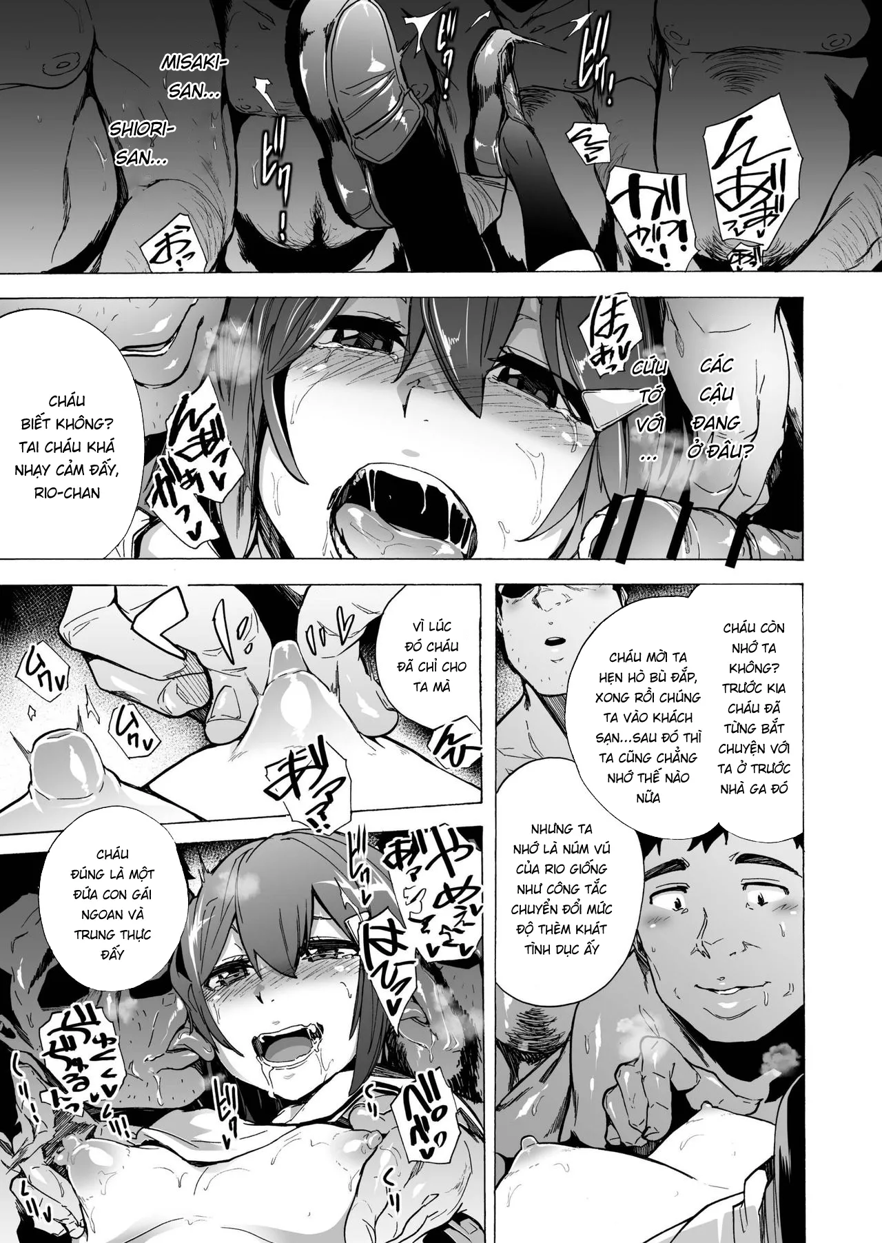 HentaiVN.net - Ảnh 12 - Trò chơi con đĩ [ゲームオブビッチーズ; Game of Bitches] - Chap 4