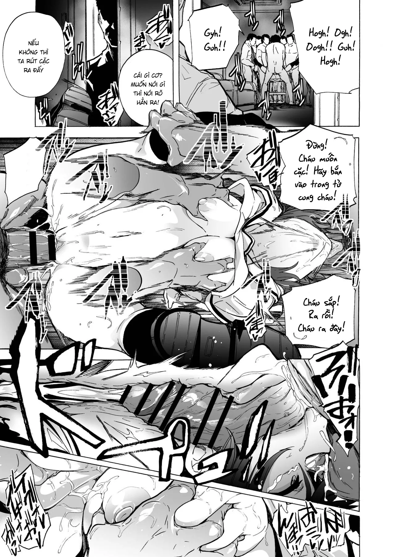 HentaiVN.net - Ảnh 20 - Trò chơi con đĩ [ゲームオブビッチーズ; Game of Bitches] - Chap 4