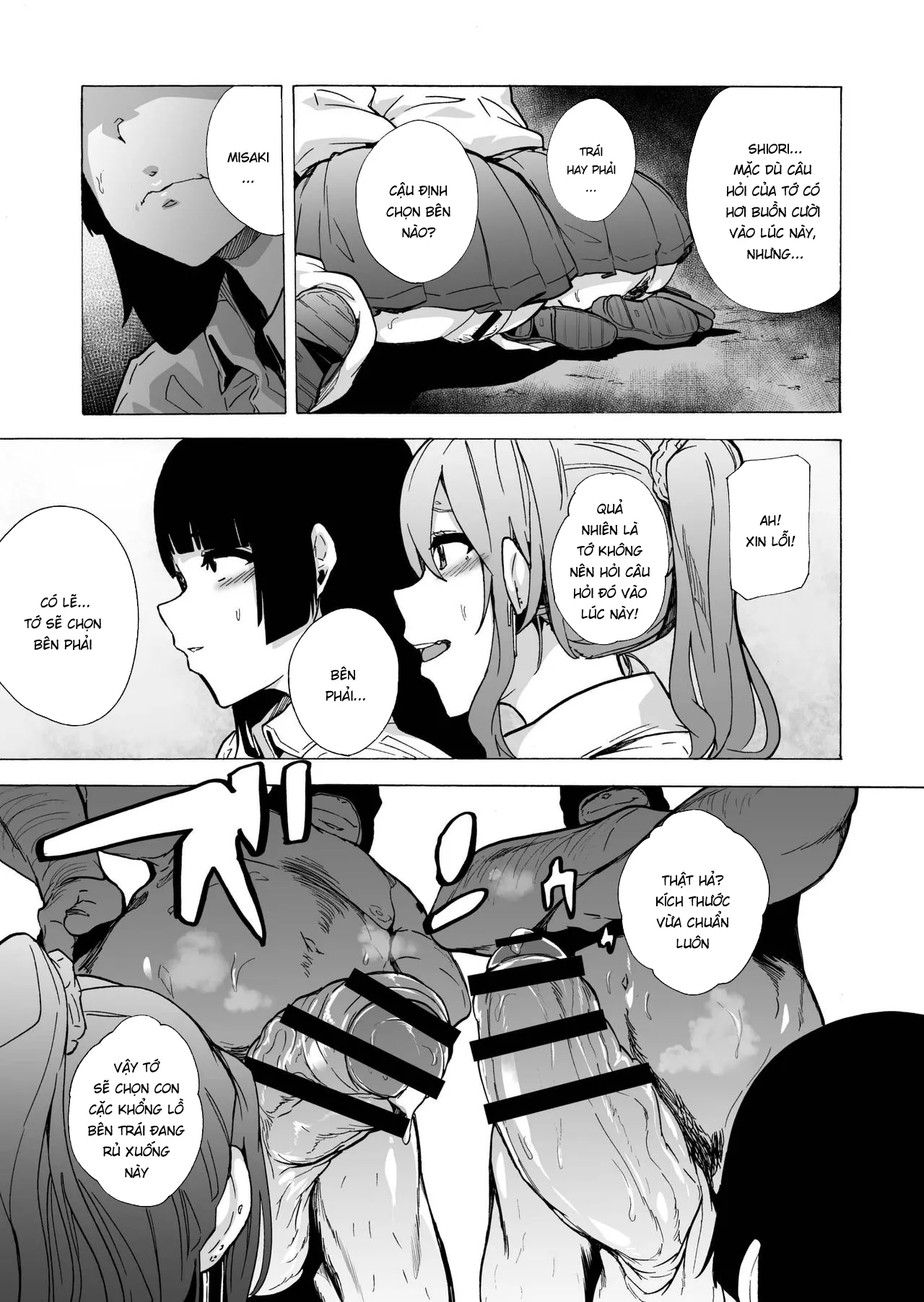 HentaiVN.net - Ảnh 26 - Trò chơi con đĩ [ゲームオブビッチーズ; Game of Bitches] - Chap 4