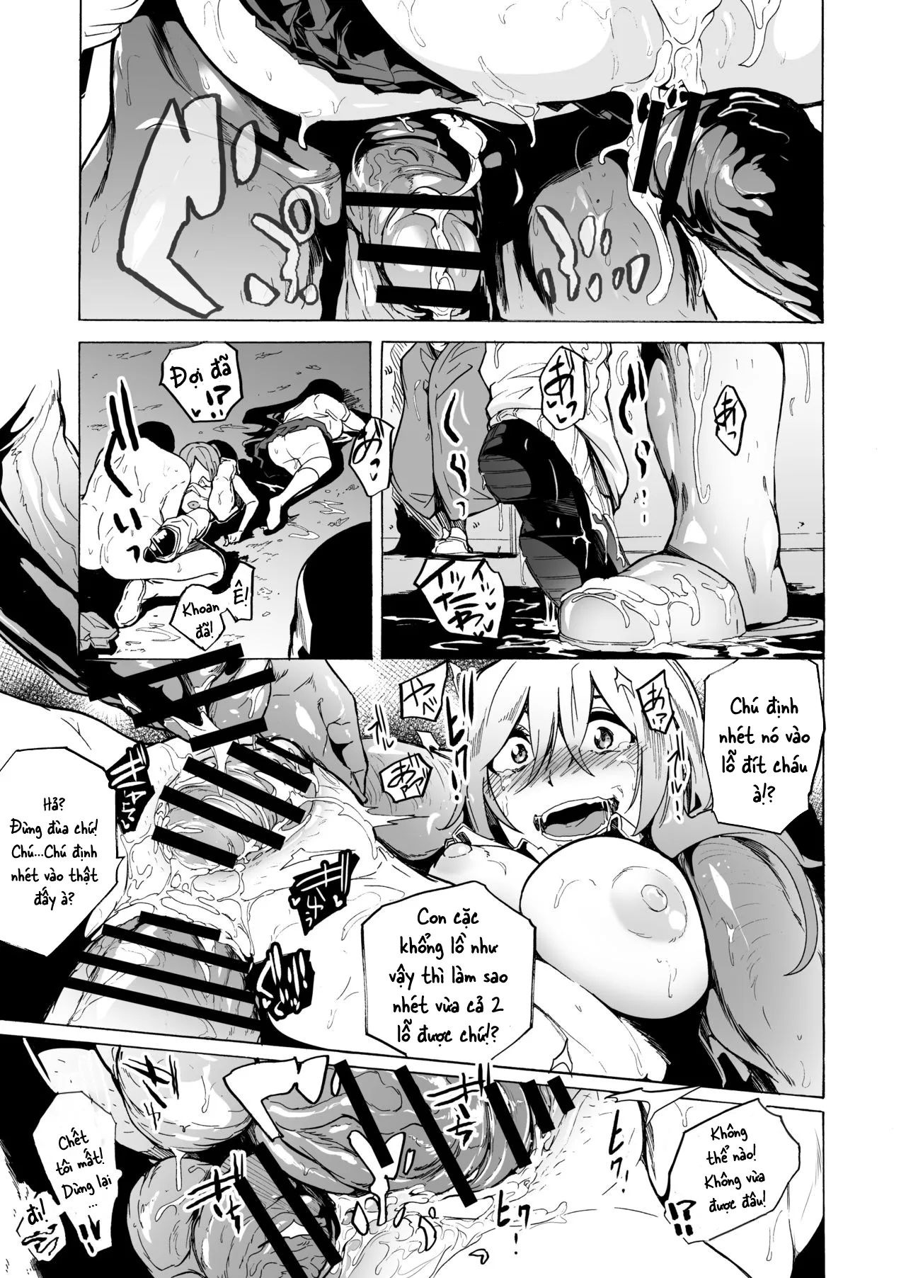 HentaiVN.net - Ảnh 3 - Trò chơi con đĩ [ゲームオブビッチーズ; Game of Bitches] - Chap 5