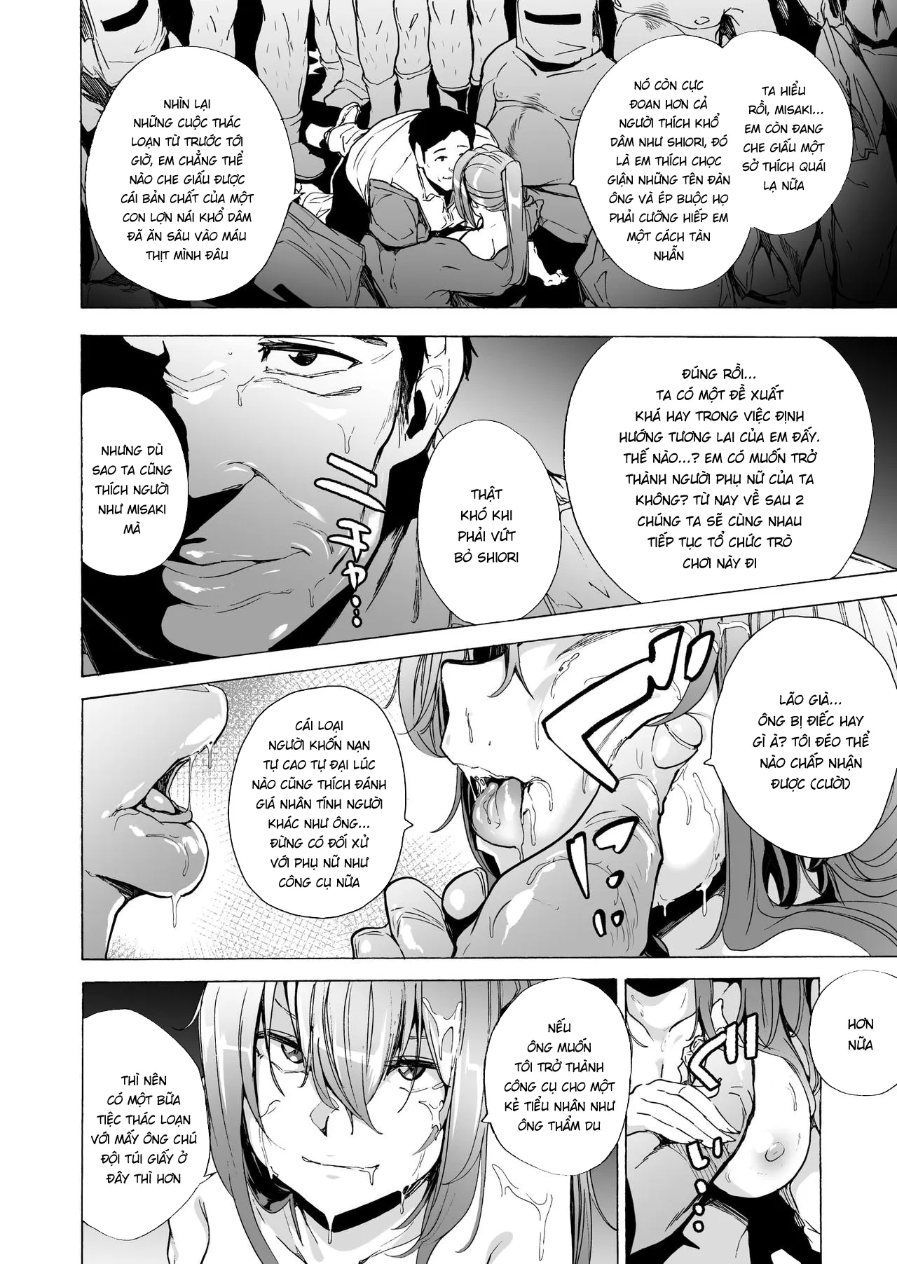 HentaiVN.net - Ảnh 10 - Trò chơi con đĩ [ゲームオブビッチーズ; Game of Bitches] - Chap 6