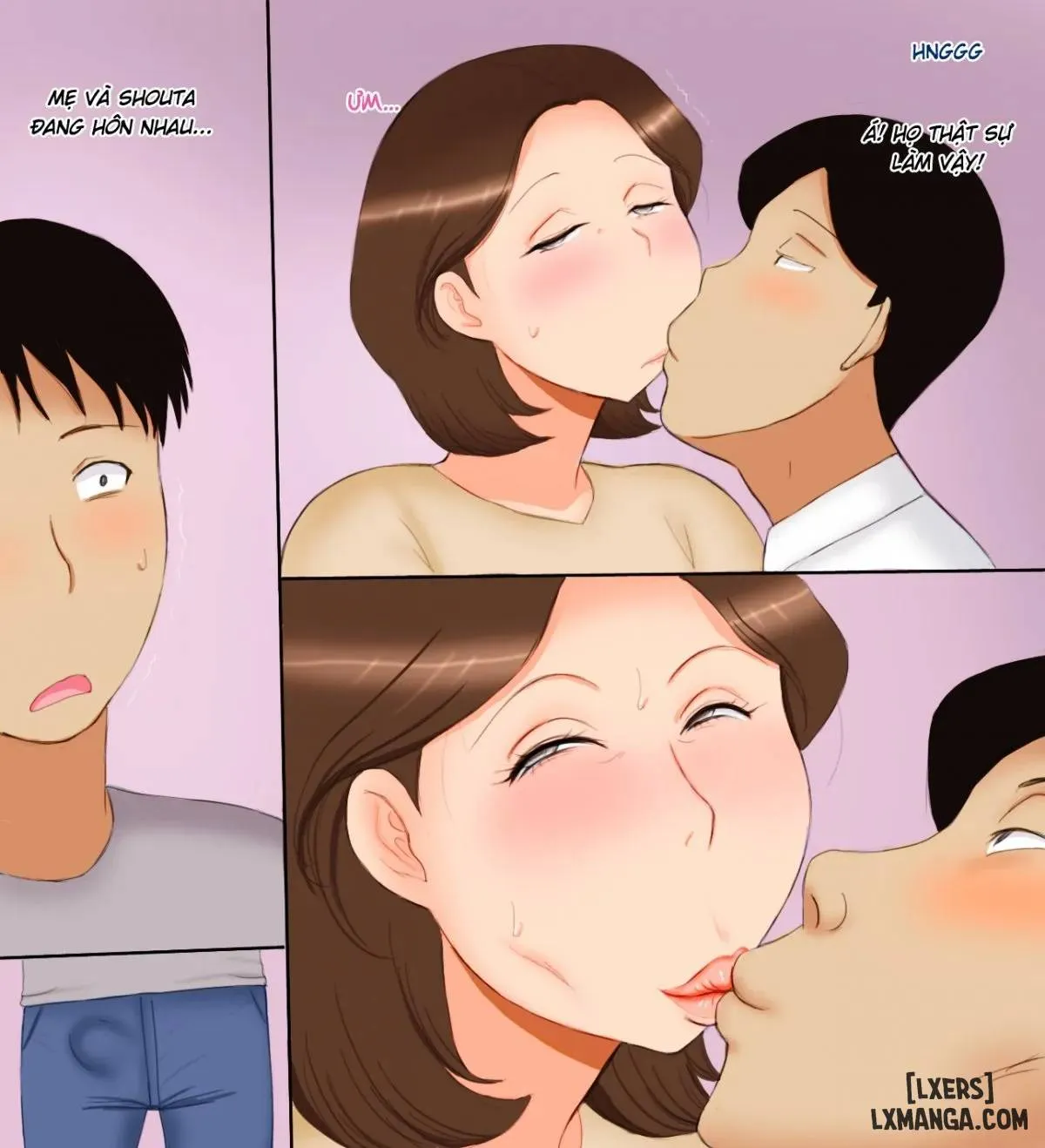 HentaiVN.net - Ảnh 12 - Địt mẹ cực múp! [Haha wa Kouhai no Onna] - Oneshot