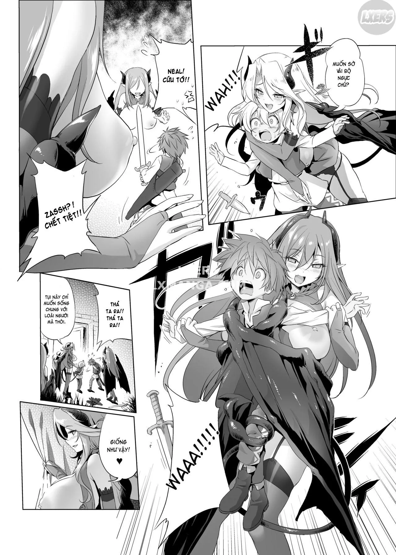 HentaiVN.net - Ảnh 12 - Bouken No Sho Series Soushuuhen [The Adventurer's Log Has Been Fully Recovered] - Chap 7