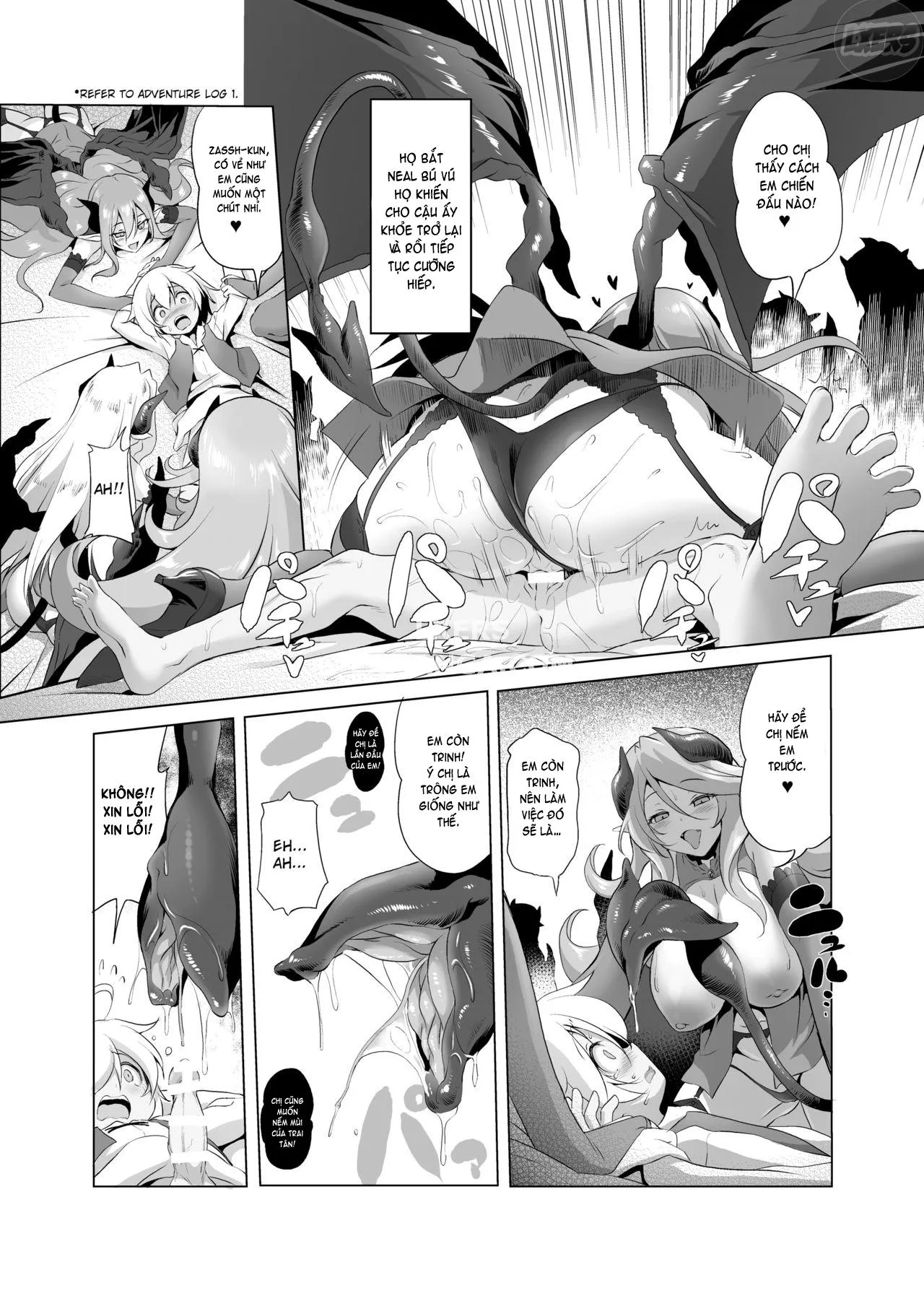 HentaiVN.net - Ảnh 22 - Bouken No Sho Series Soushuuhen [The Adventurer's Log Has Been Fully Recovered] - Chap 7