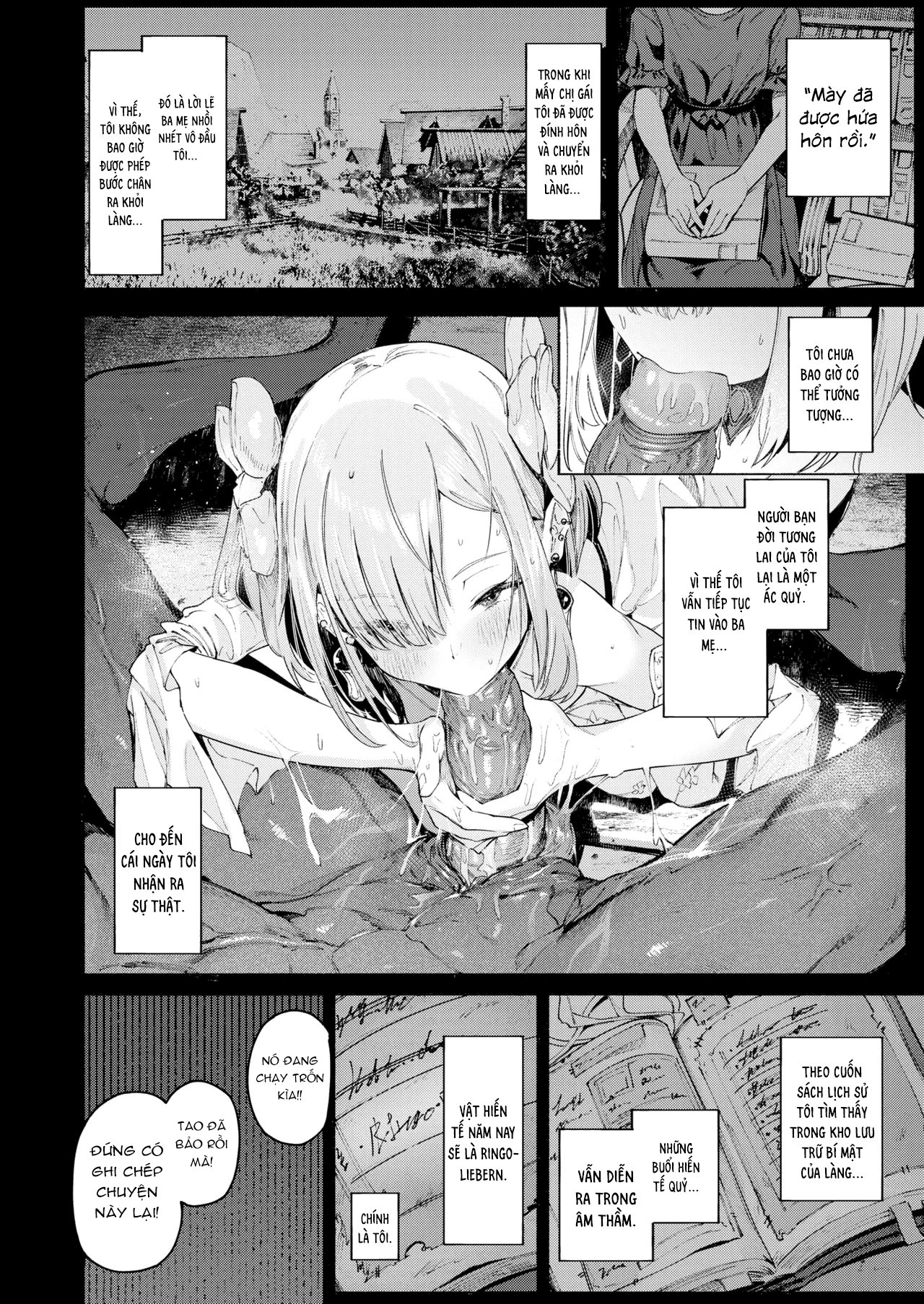 HentaiVN.net - Ảnh 3 - Cô dâu của ác quỷ - Oneshot