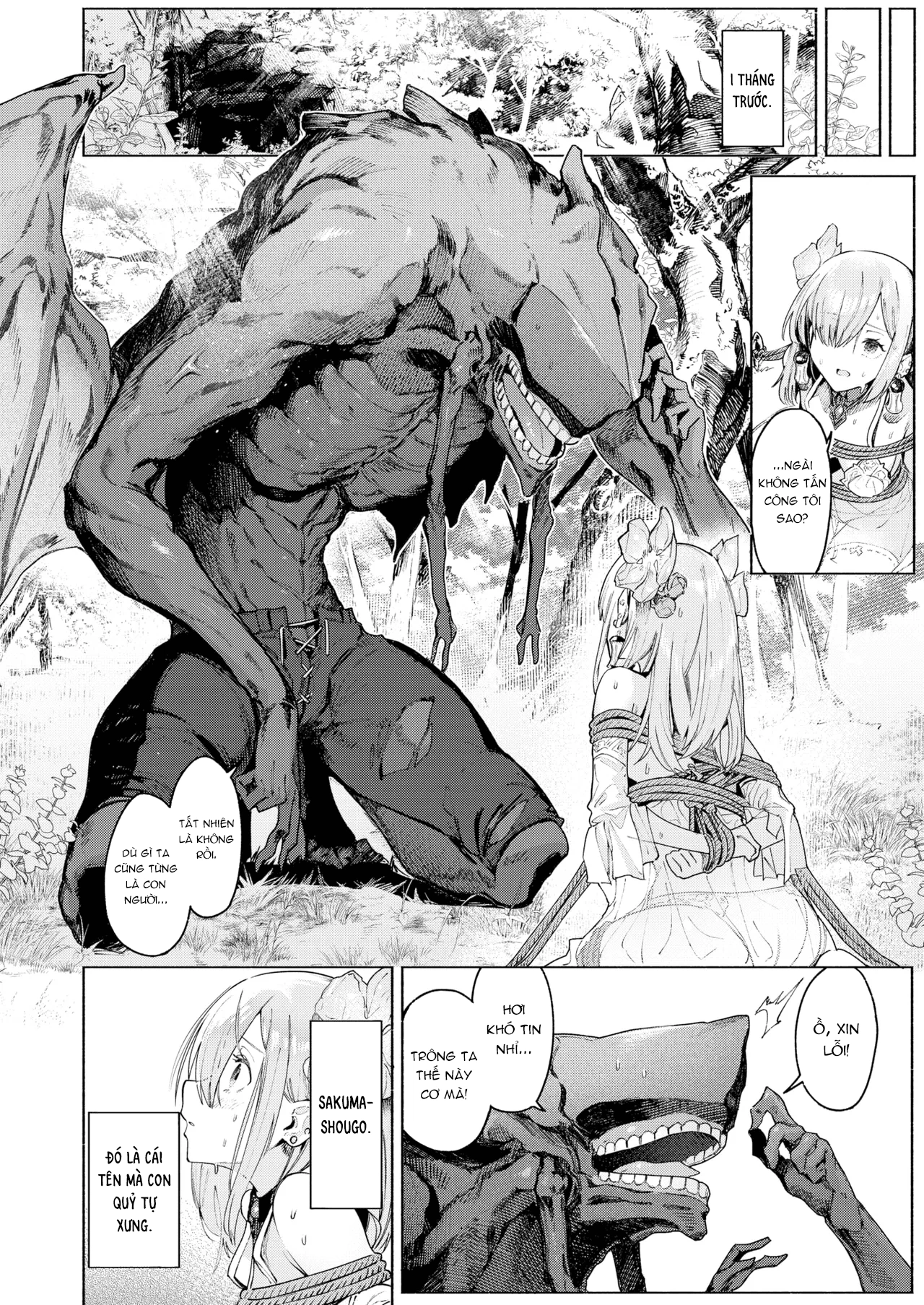 HentaiVN.net - Ảnh 5 - Cô dâu của ác quỷ - Oneshot