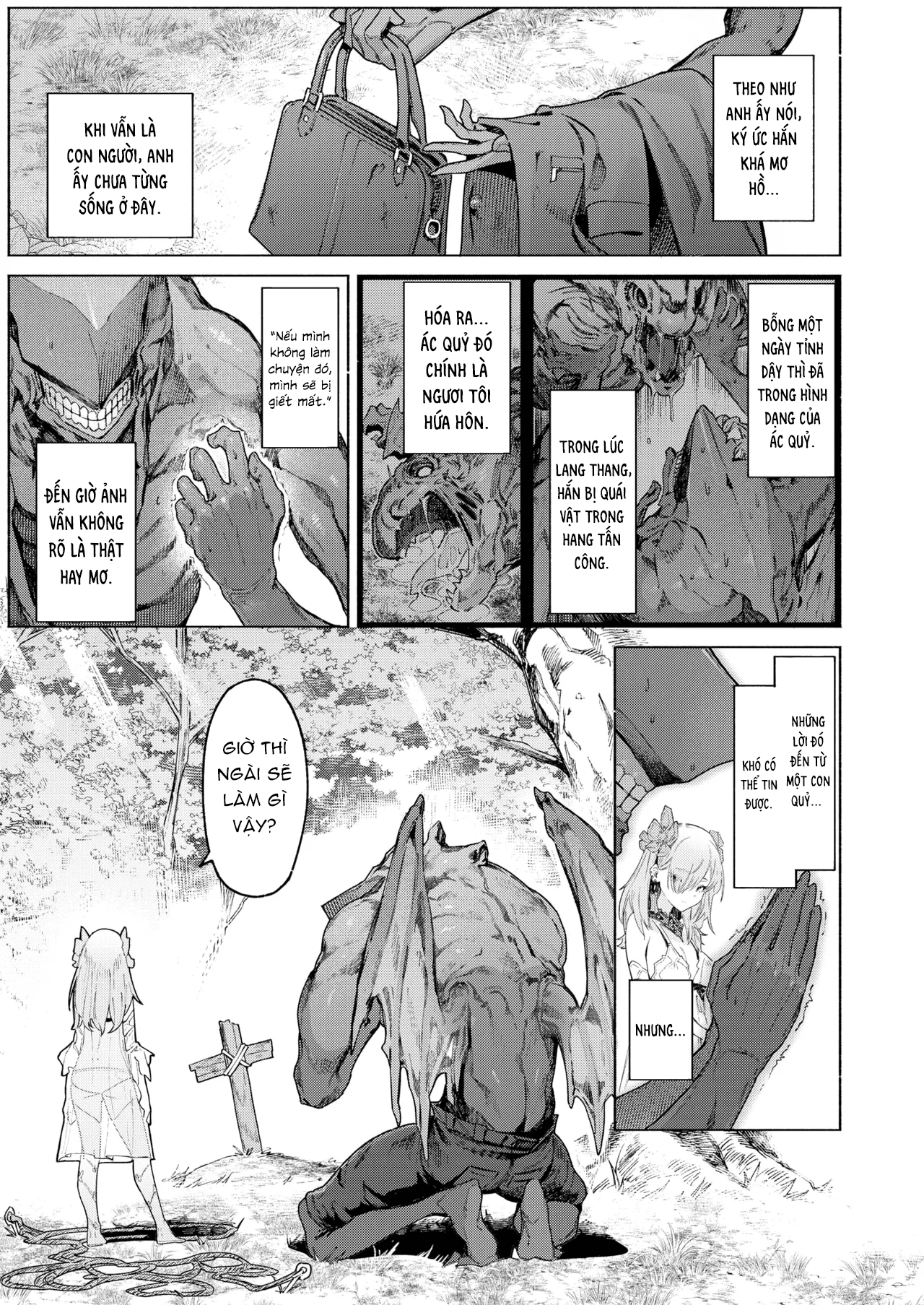 HentaiVN.net - Ảnh 6 - Cô dâu của ác quỷ - Oneshot