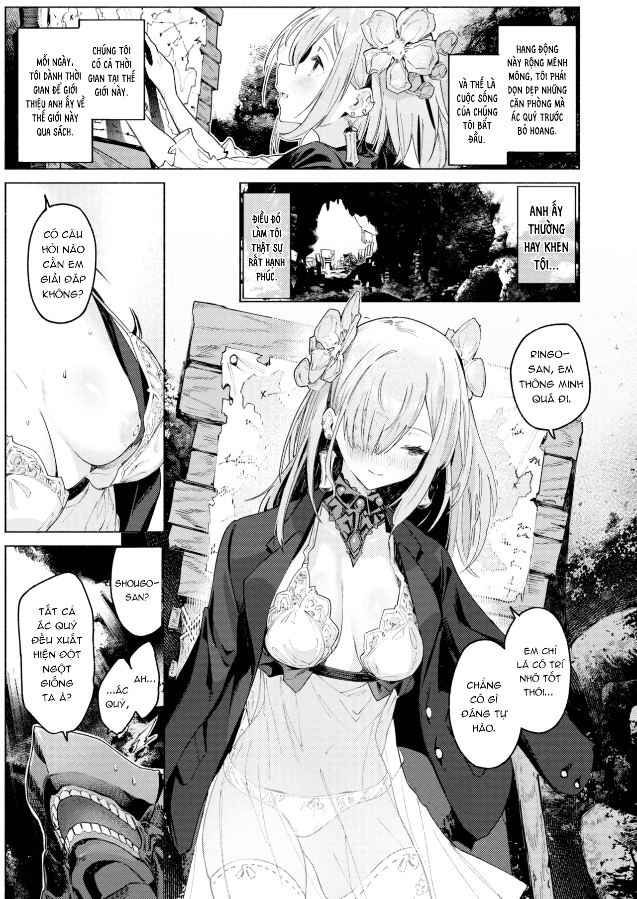 HentaiVN.net - Ảnh 8 - Cô dâu của ác quỷ - Oneshot