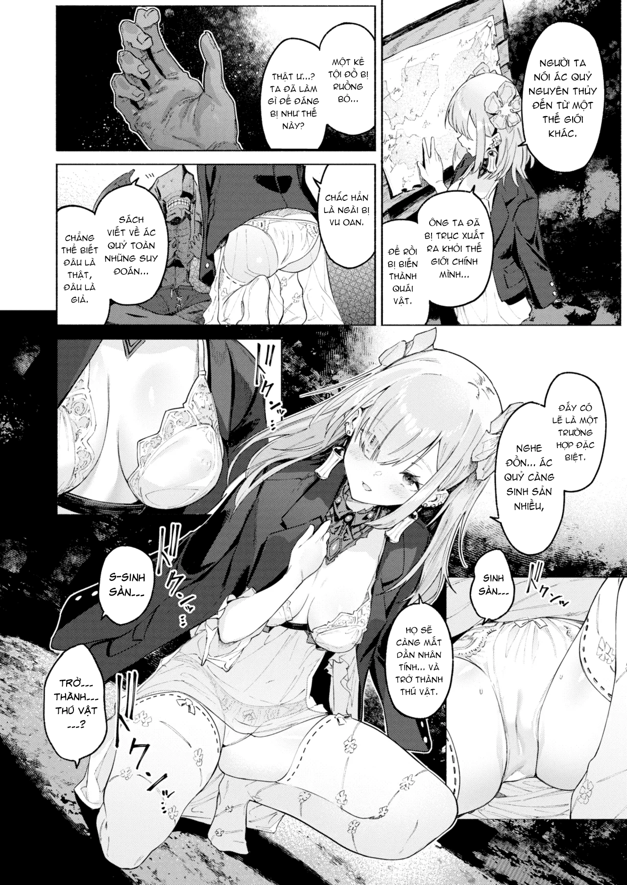 HentaiVN.net - Ảnh 9 - Cô dâu của ác quỷ - Oneshot