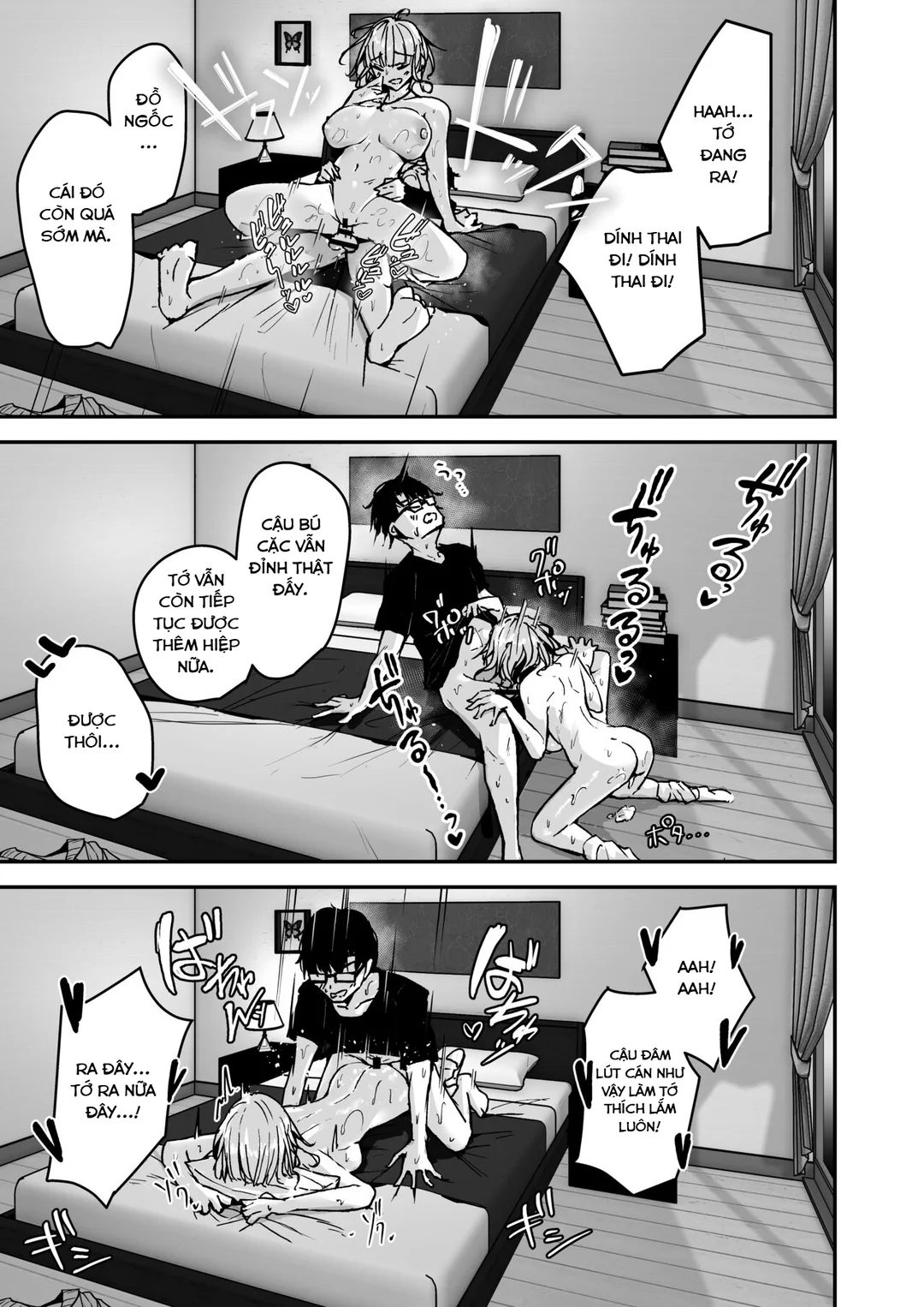 HentaiVN.net - Ảnh 24 - Blonde Gal with Huge Tits Treats Me Like a Manslut - Ch. 1