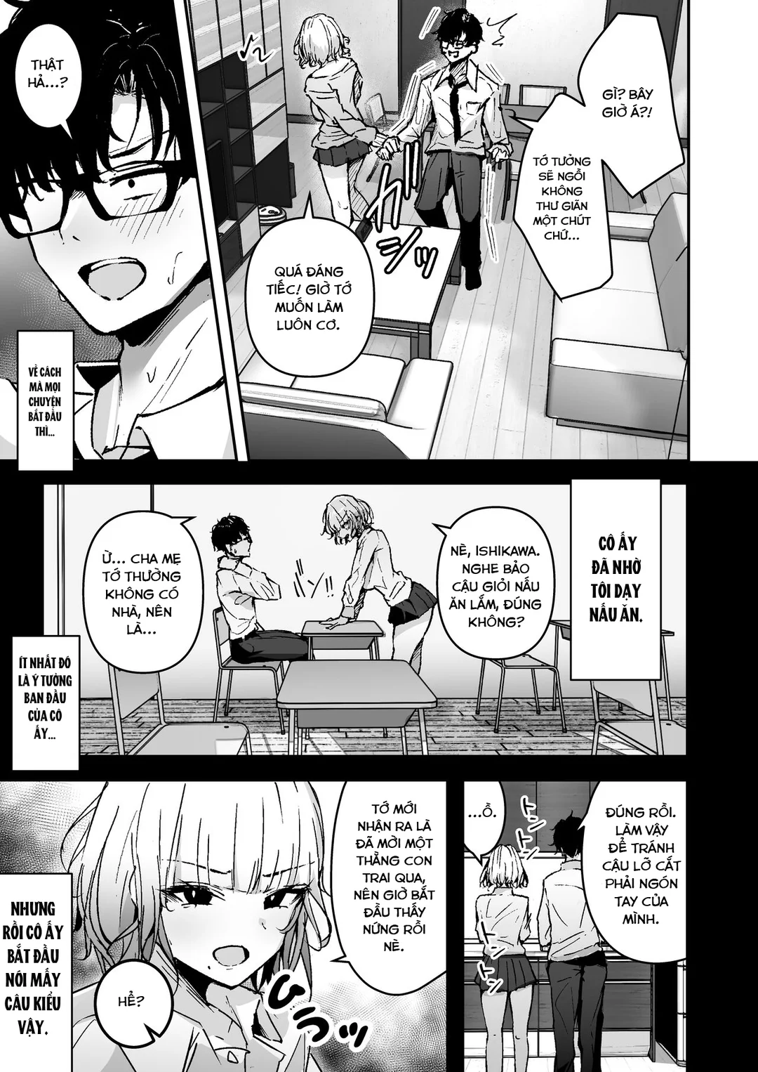 HentaiVN.net - Ảnh 6 - Blonde Gal with Huge Tits Treats Me Like a Manslut - Ch. 1