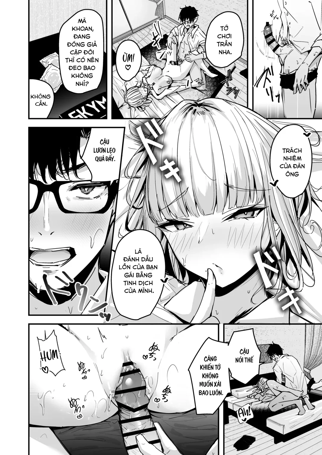 HentaiVN.net - Ảnh 9 - Blonde Gal with Huge Tits Treats Me Like a Manslut - Ch. 2