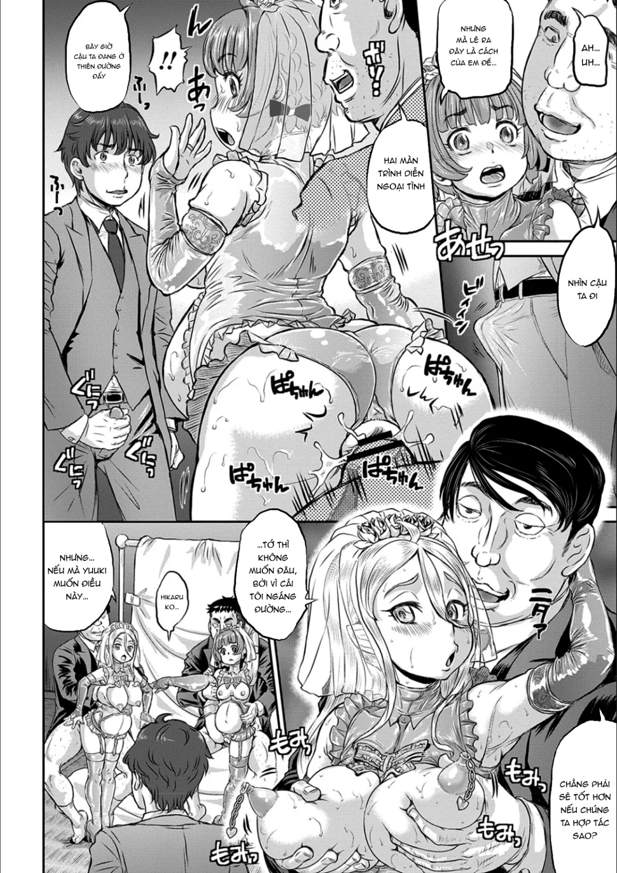 HentaiVN.net - Ảnh 26 - Hôm nay là ngày NTR đó! [Kyou wa Netorare Youbi, Today is NTR Day] - Chap 5 - End.