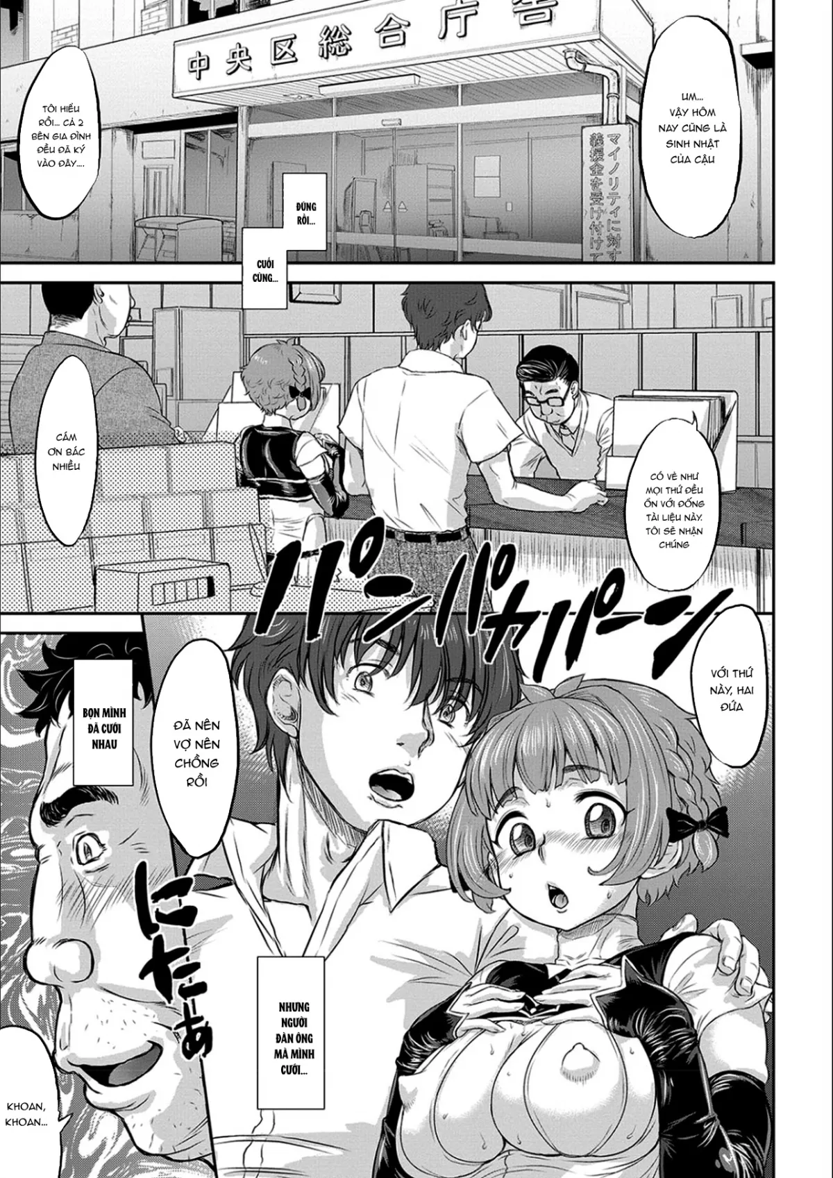 HentaiVN.net - Ảnh 3 - Hôm nay là ngày NTR đó! [Kyou wa Netorare Youbi, Today is NTR Day] - Chap 5 - End.
