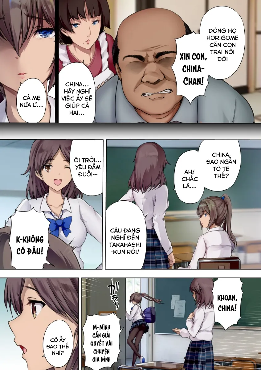 HentaiVN.net - Ảnh 5 - Afterschool Substitute Wife ~A Stepfather Wants To Impregnate His Daughter~ [Houkago Dairizuma Gifu Wa Musume O Haramasetai] - Chap 1.1