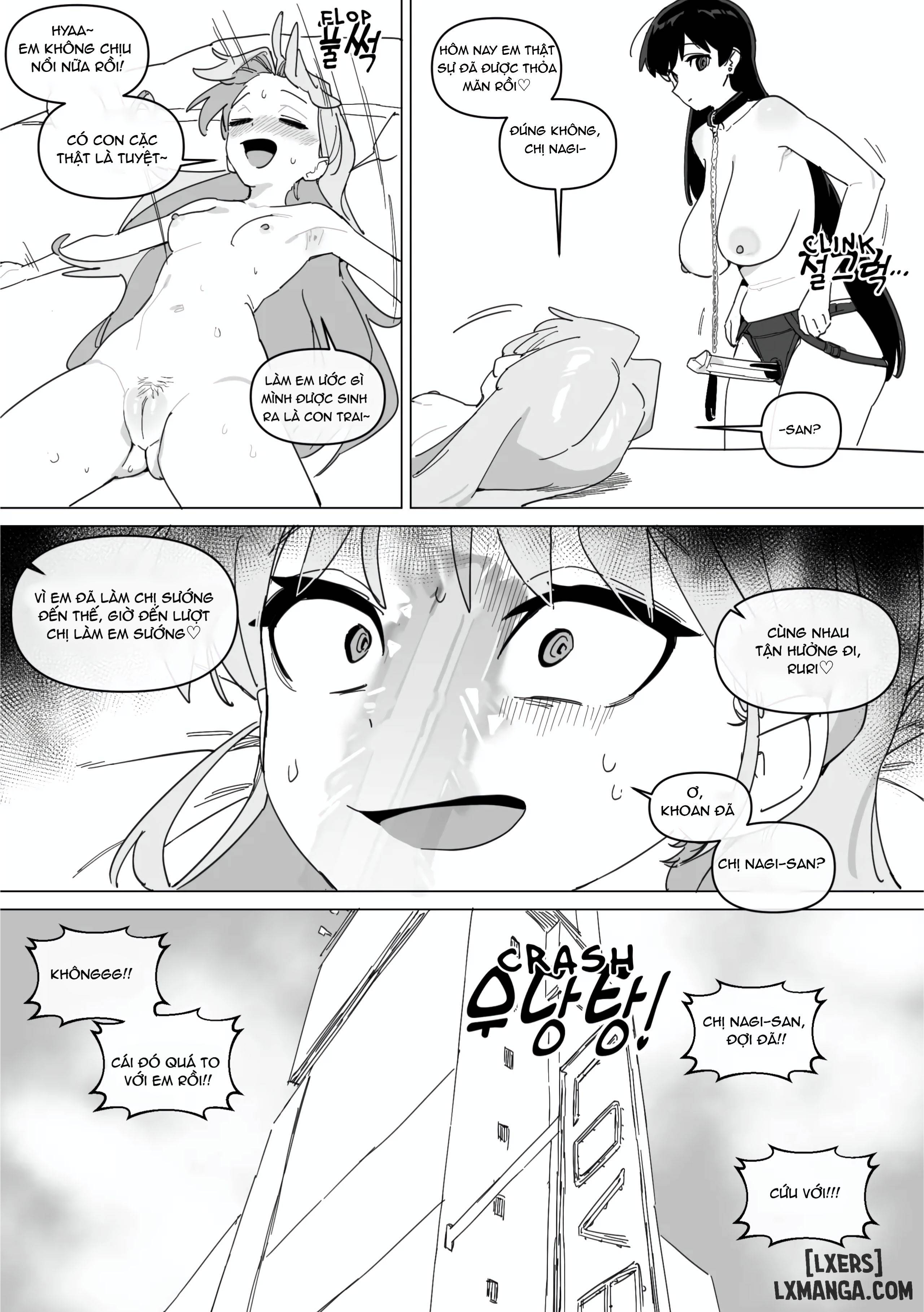 HentaiVN.net - Ảnh 20 - Ruri và con điếm của em ấy - oneshort