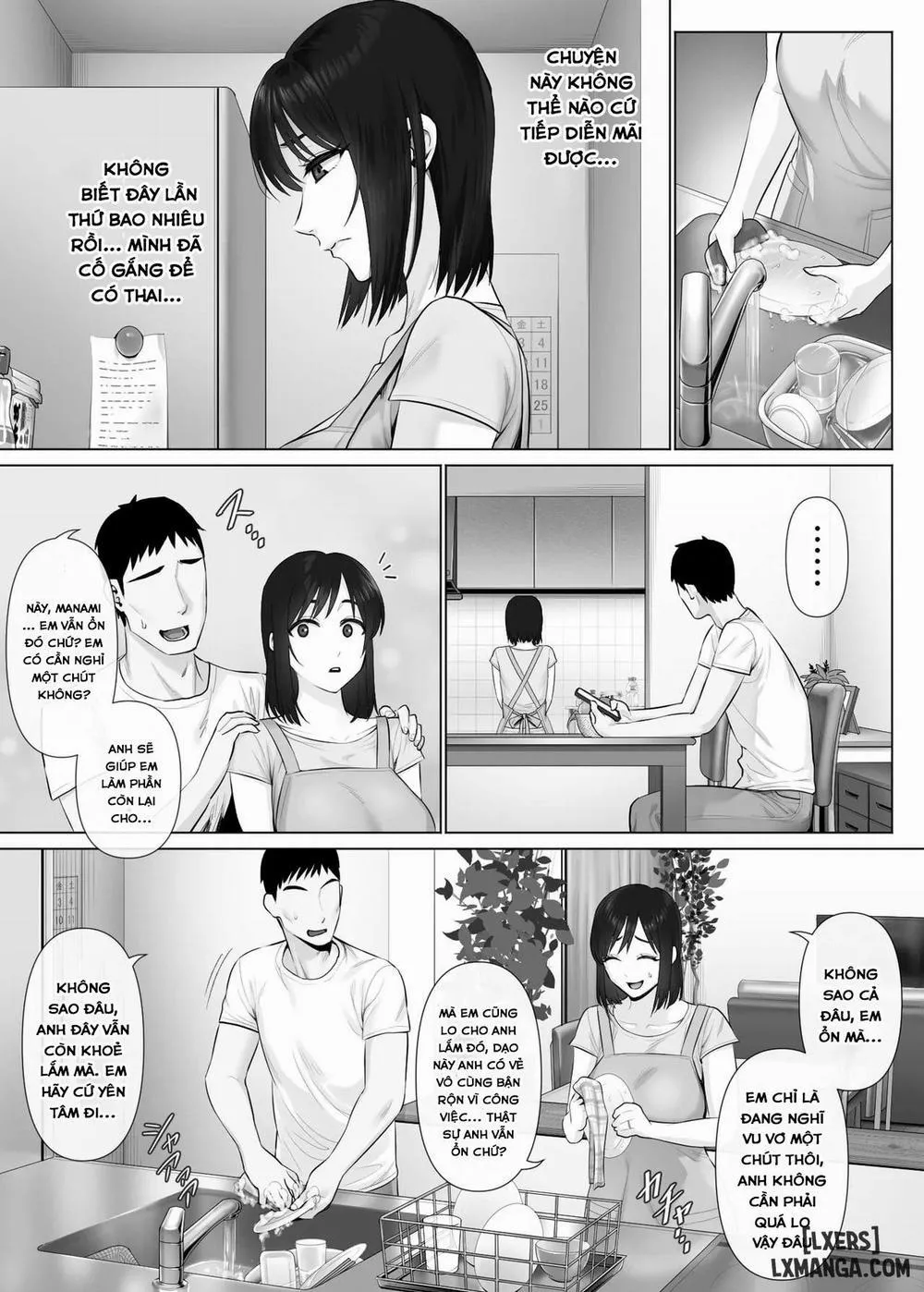 HentaiVN.net - Ảnh 1 - LeveChi na Swapping 2~Hatsu Zecchou de Iki Kuruu Tsuma Hen~ - Oneshot