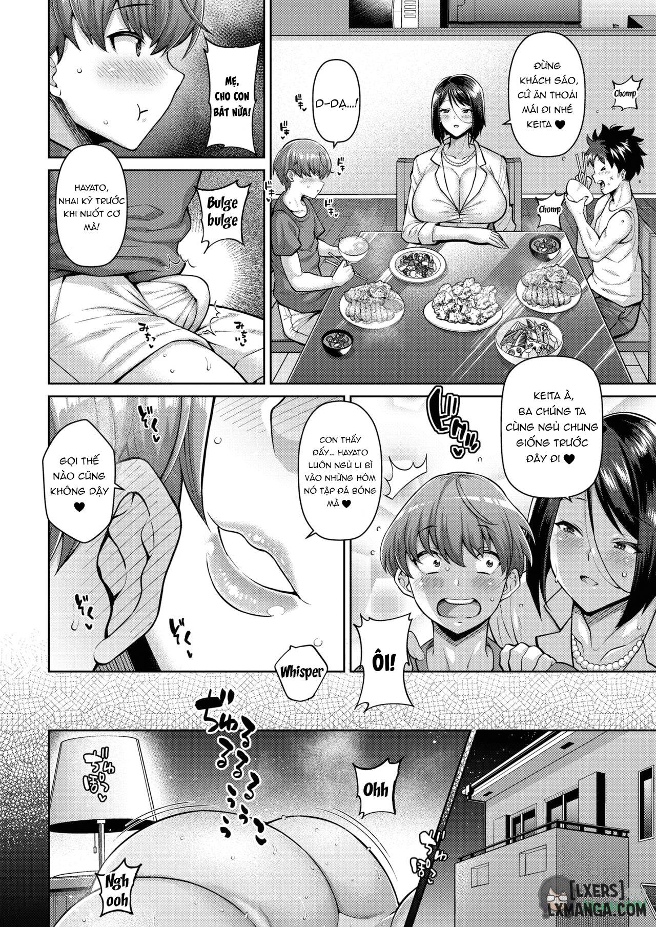 HentaiVN.net - Ảnh 23 - Boku to Tomo Mama no SeFri Keiyaku - Oneshot