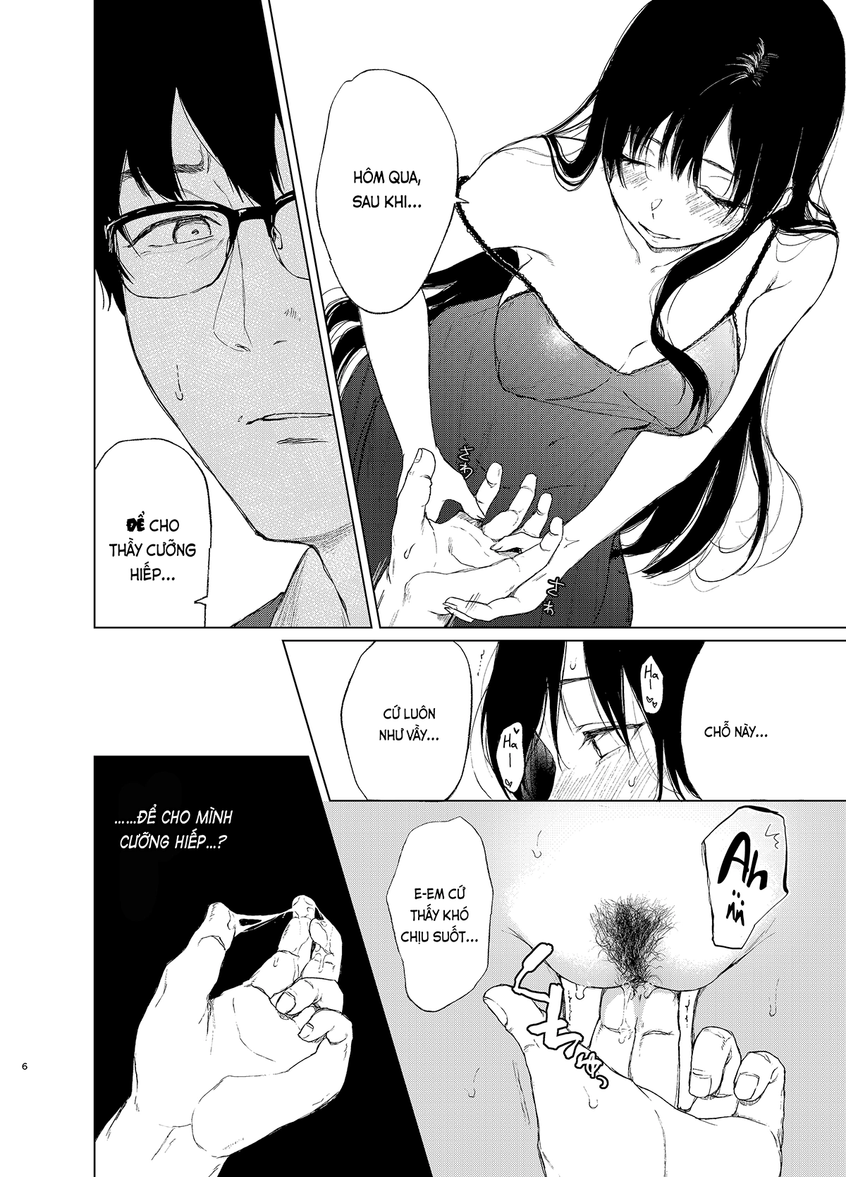HentaiVN.net - Ảnh 5 - Tình yêu trói buộc [束縛愛; Sokubakuai] - Chap 2A