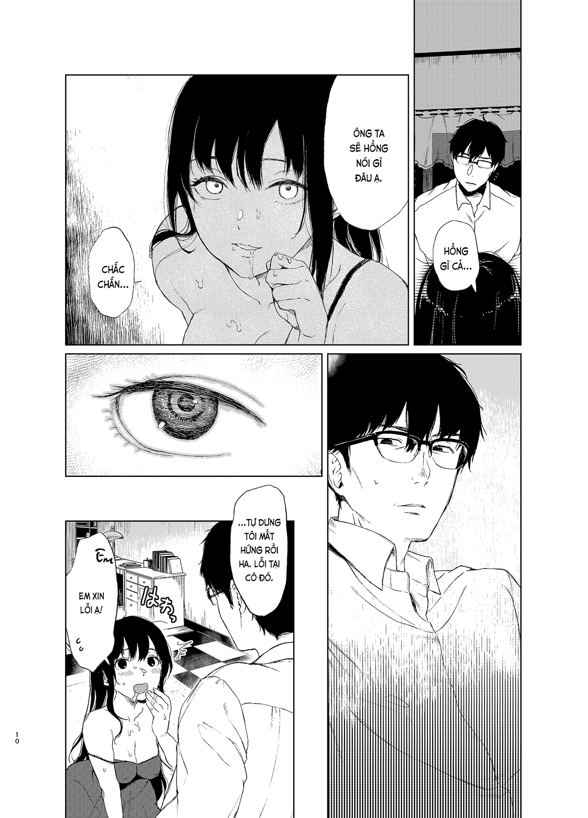 HentaiVN.net - Ảnh 8 - Tình yêu trói buộc [束縛愛; Sokubakuai] - Chap 2A