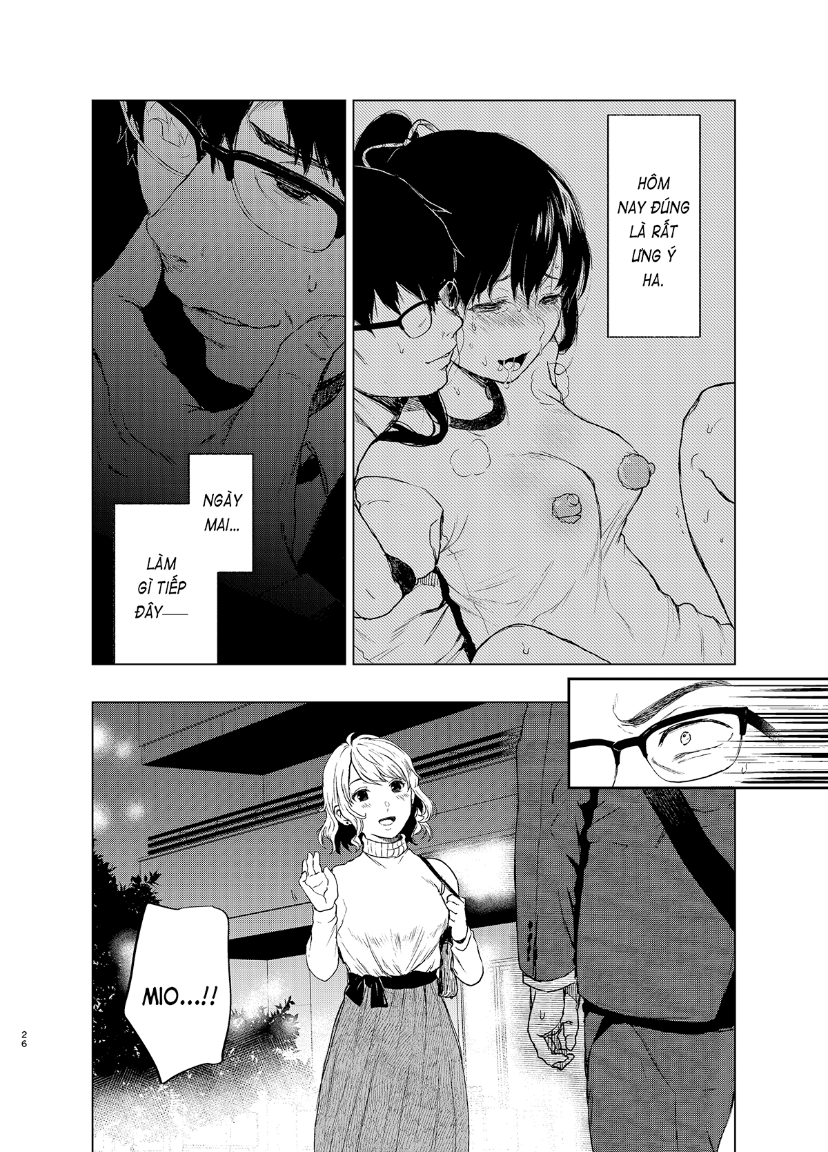 HentaiVN.net - Ảnh 7 - Tình yêu trói buộc [束縛愛; Sokubakuai] - Chap 2B