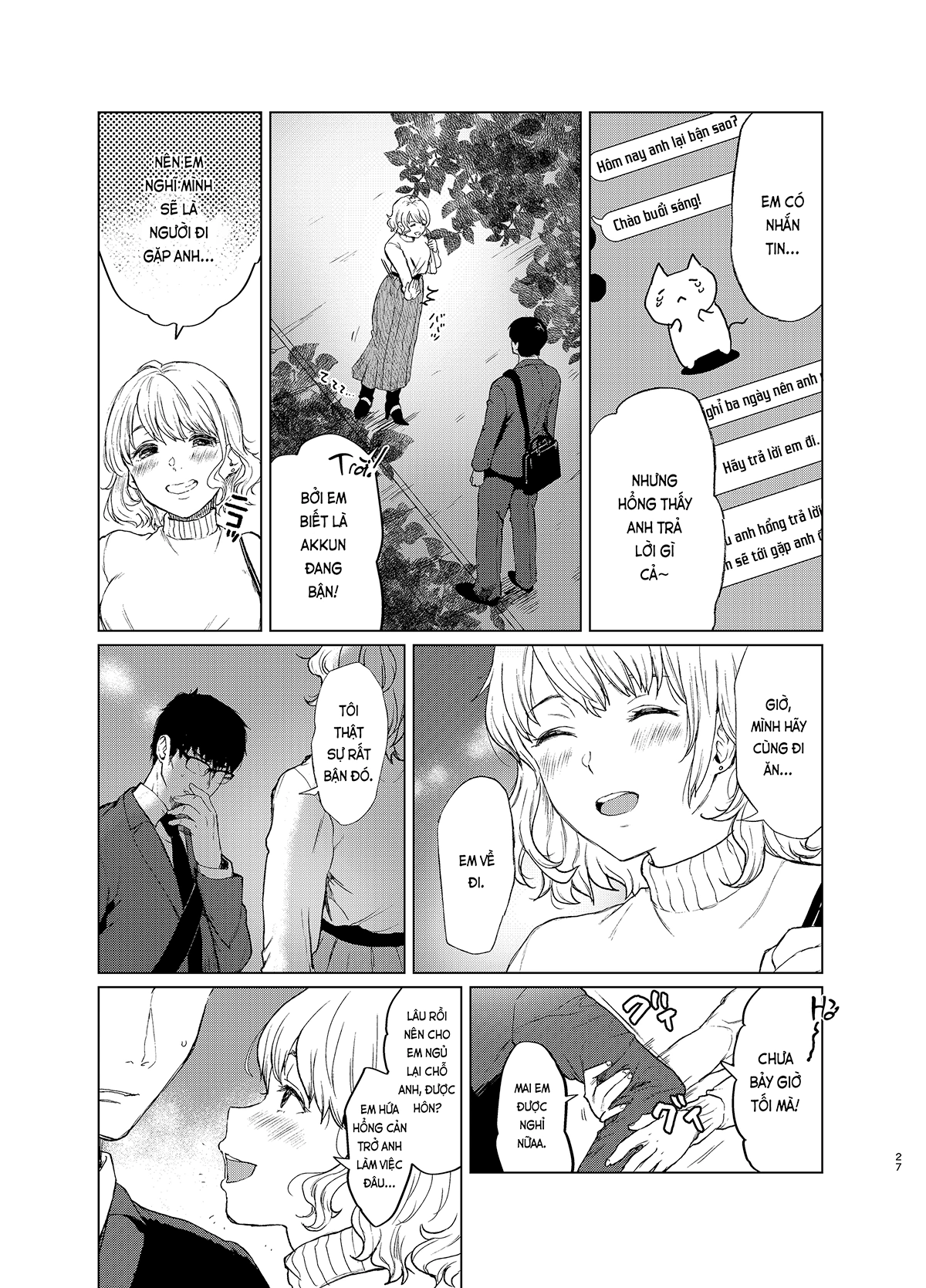 HentaiVN.net - Ảnh 8 - Tình yêu trói buộc [束縛愛; Sokubakuai] - Chap 2B