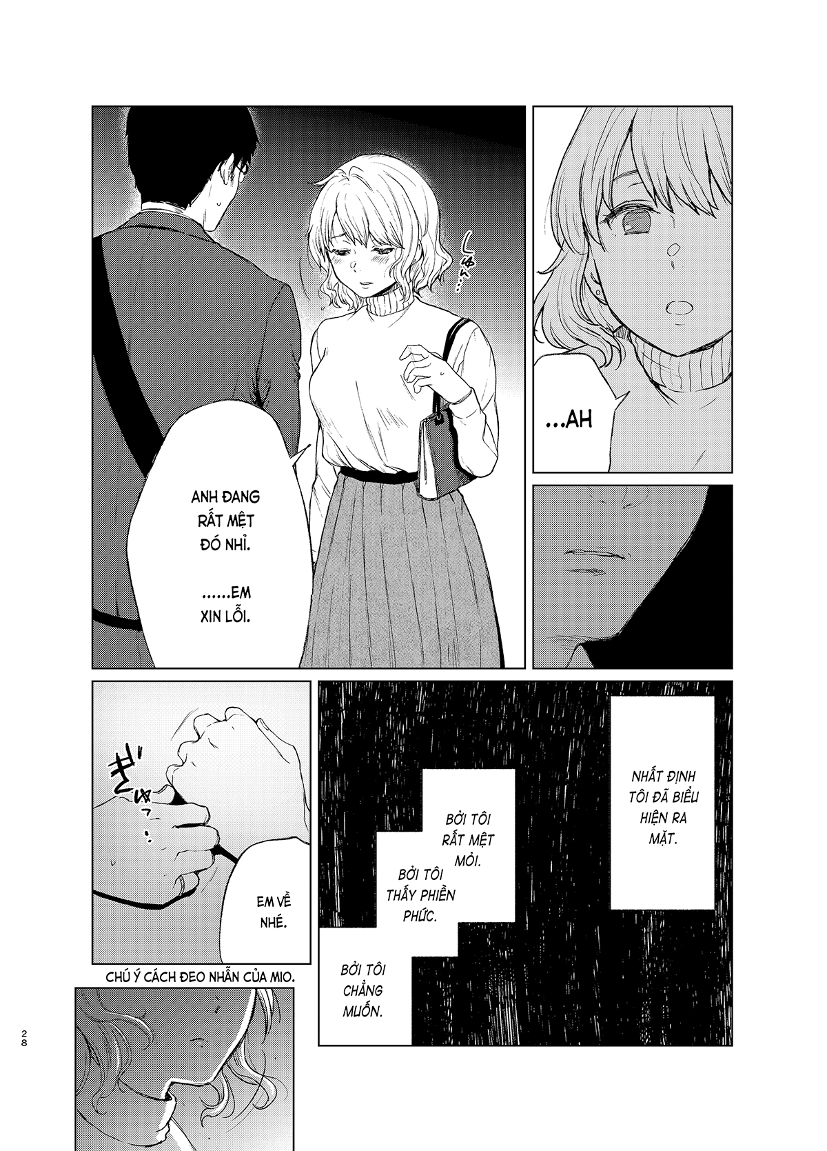 HentaiVN.net - Ảnh 9 - Tình yêu trói buộc [束縛愛; Sokubakuai] - Chap 2B