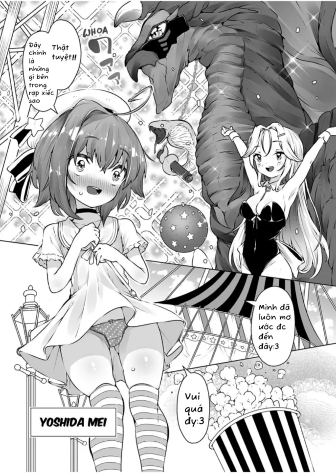 HentaiVN.net - Ảnh 1 - Loligasm circus ~Perverted Magical Beasts & The Squirting Infinitude of Enlightenment~ - T lười nên mới có chương 1 thôi