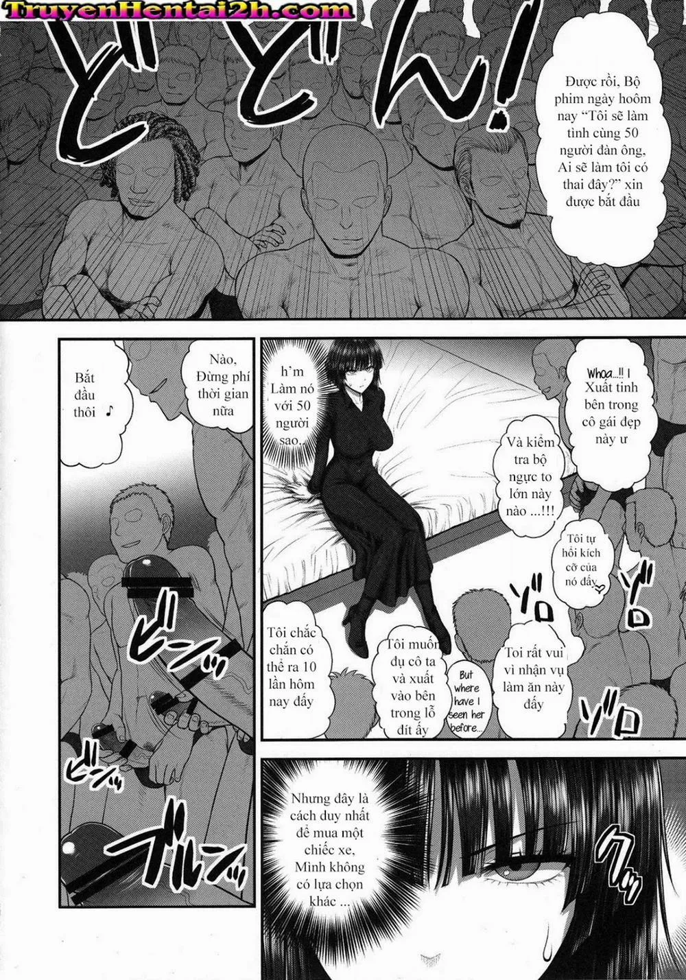 HentaiVN.net - Ảnh 5 - FUBUKI VS 50MEN (Onepunch-Man) - Chương 1.1