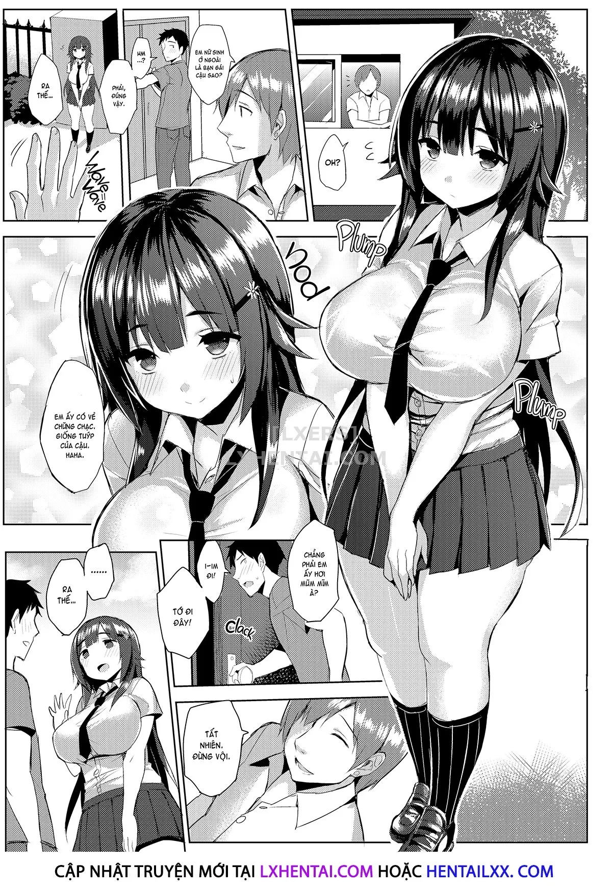 HentaiVN.net - Ảnh 3 - Curvy Tales - Chap 3 - Urge to NTR a Girlfriend in a School Swimsuit