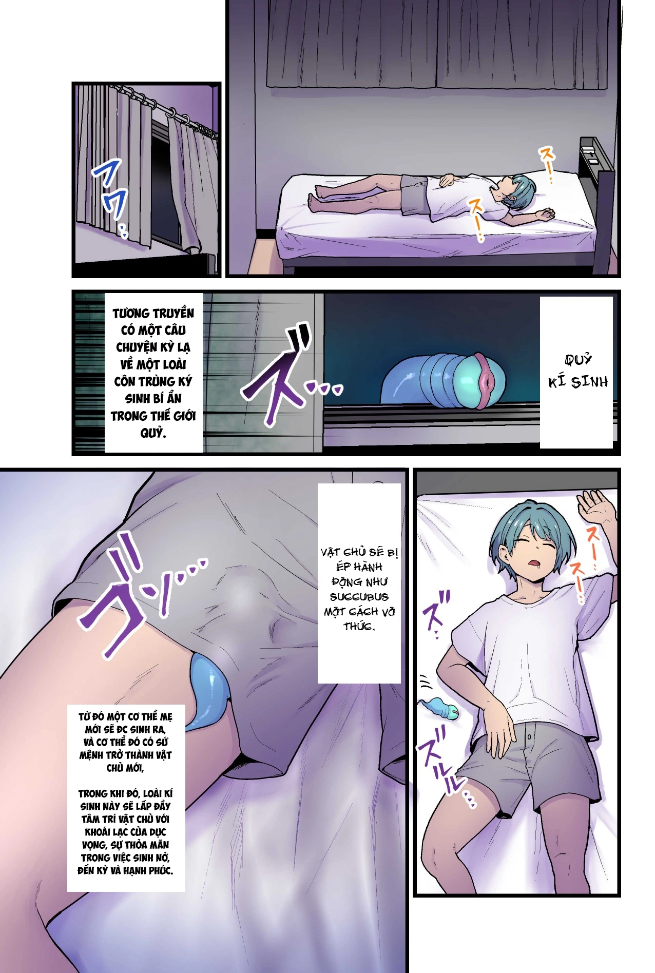 HentaiVN.net - Ảnh 2 - Succubus da xanh và loài kí sinh kì lạ - Oneshot (làm lại của thằng xài google dịch)
