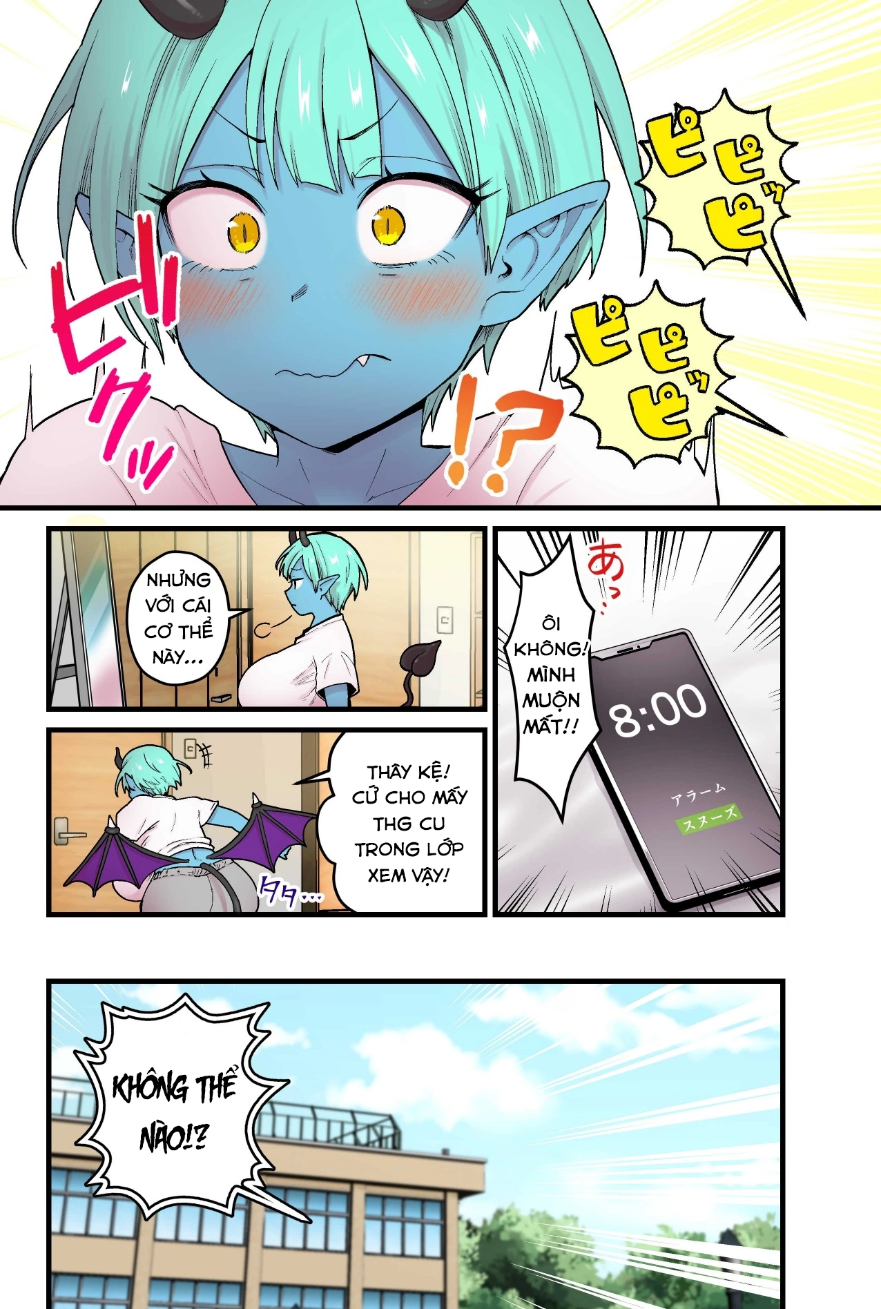 HentaiVN.net - Ảnh 7 - Succubus da xanh và loài kí sinh kì lạ - Oneshot (làm lại của thằng xài google dịch)