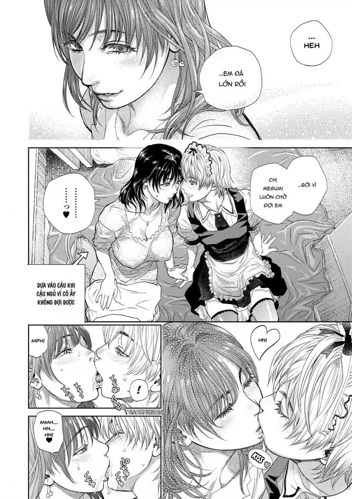 HentaiVN.net - Ảnh 10 - Boku to Itoko no Onee-san to [Together with my Older Cousin | 僕とイトコのお姉さんと] - Chap 4