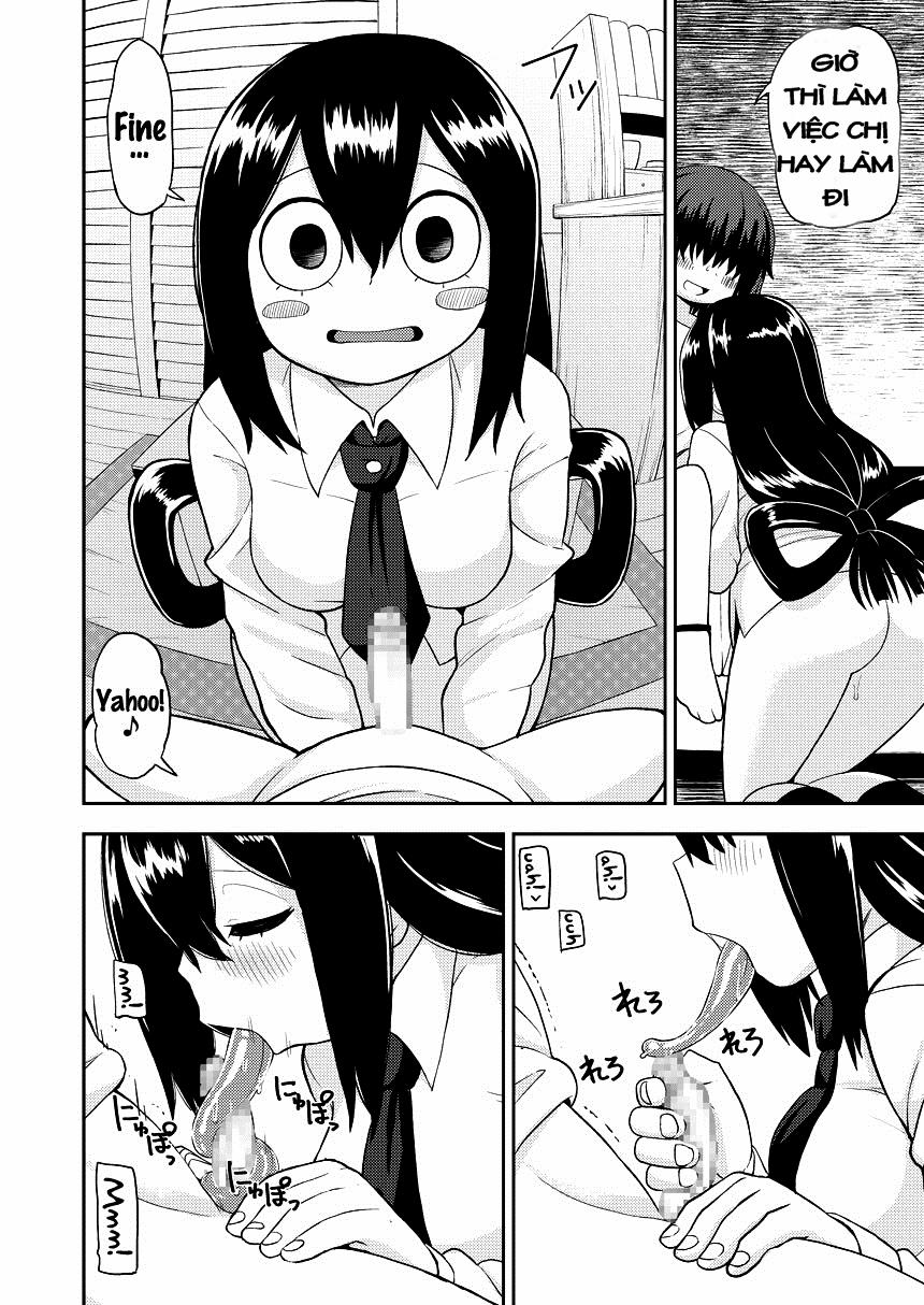 HentaiVN.net - Ảnh 7 - Tsuyu Biyori ~Katei Kyoushi no Oshigoto~ (My Hero Academia) [梅雨ビヨリ ～家庭教師のお仕事～] - Oneshot