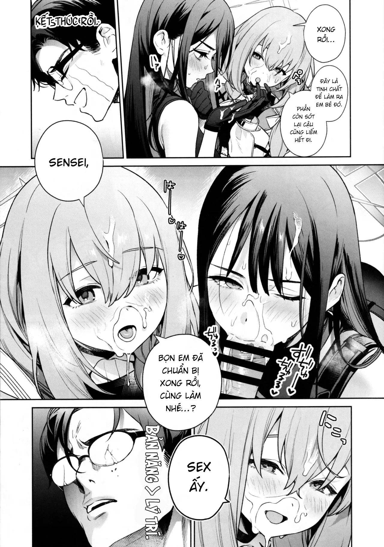 HentaiVN.net - Ảnh 11 - Buổi học đặc biệt dành cho Saori và Atsuko - Saori, Atsuko