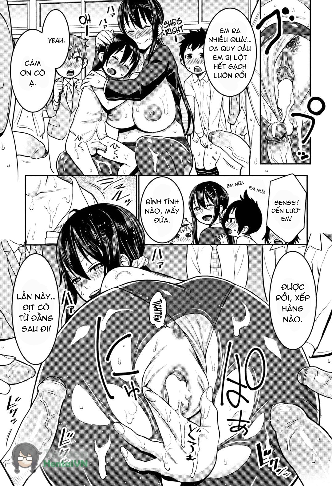 HentaiVN.net - Ảnh 20 - Yarisugi Seikyouiku! ~Hentai Onna Kyoushi Kikiippatsu~ - Oneshot
