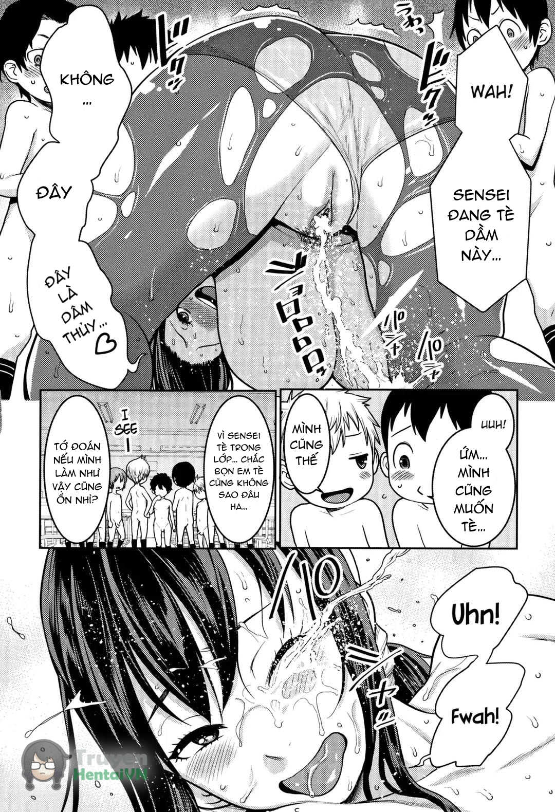 HentaiVN.net - Ảnh 27 - Yarisugi Seikyouiku! ~Hentai Onna Kyoushi Kikiippatsu~ - Oneshot