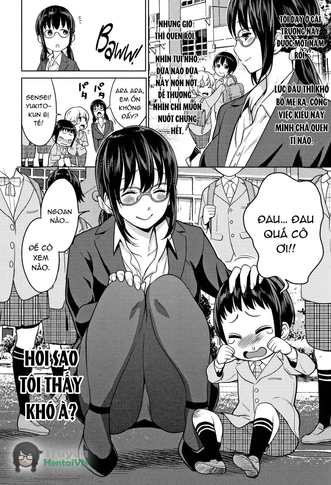 HentaiVN.net - Ảnh 3 - Yarisugi Seikyouiku! ~Hentai Onna Kyoushi Kikiippatsu~ - Oneshot