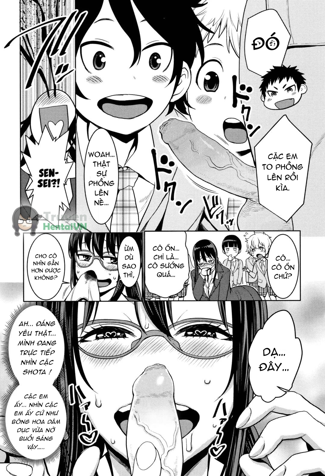 HentaiVN.net - Ảnh 8 - Yarisugi Seikyouiku! ~Hentai Onna Kyoushi Kikiippatsu~ - Oneshot
