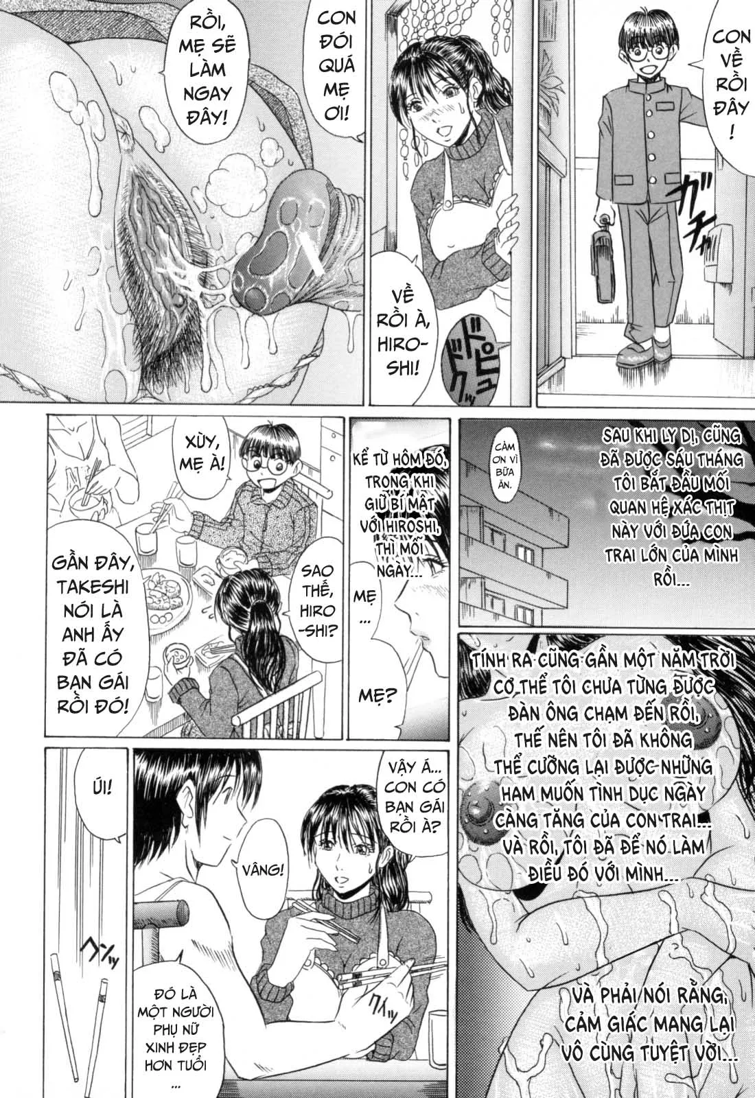 HentaiVN.net - Ảnh 5 - Eating Mother [Mama Kui!] - Chap 6 - Yêu cầu của con trai