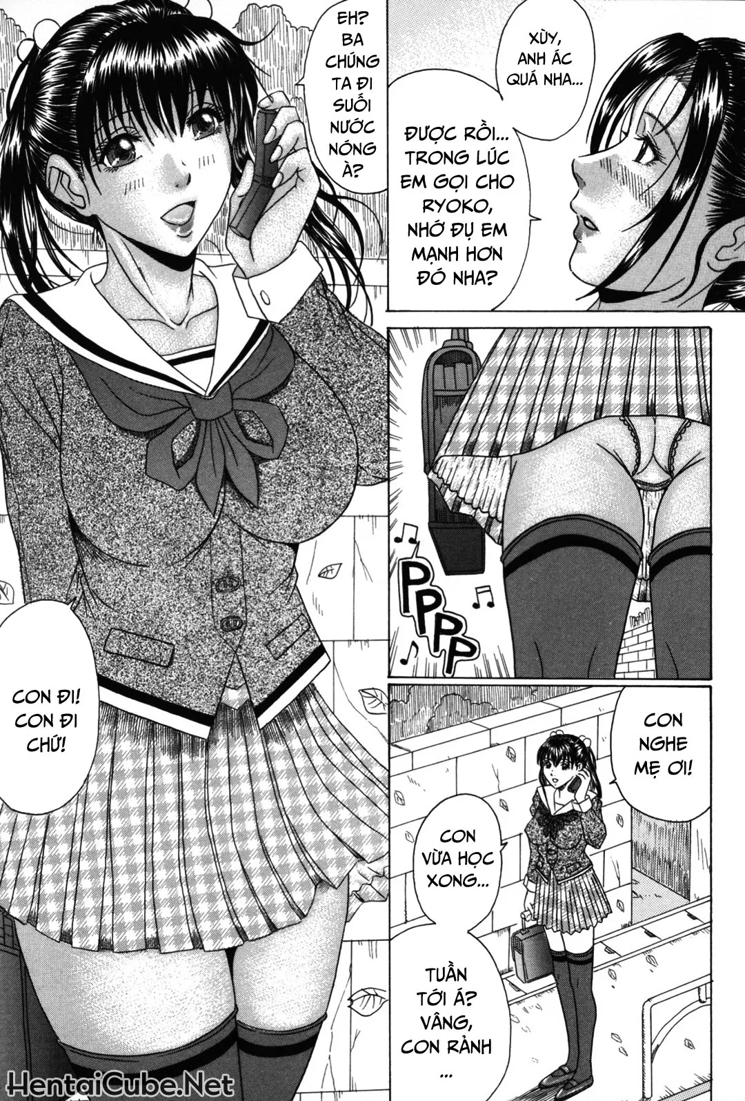 HentaiVN.net - Ảnh 4 - Eating Mother [Mama Kui!] - Chap 7 - Chuyến du lịch tiền hôn nhân