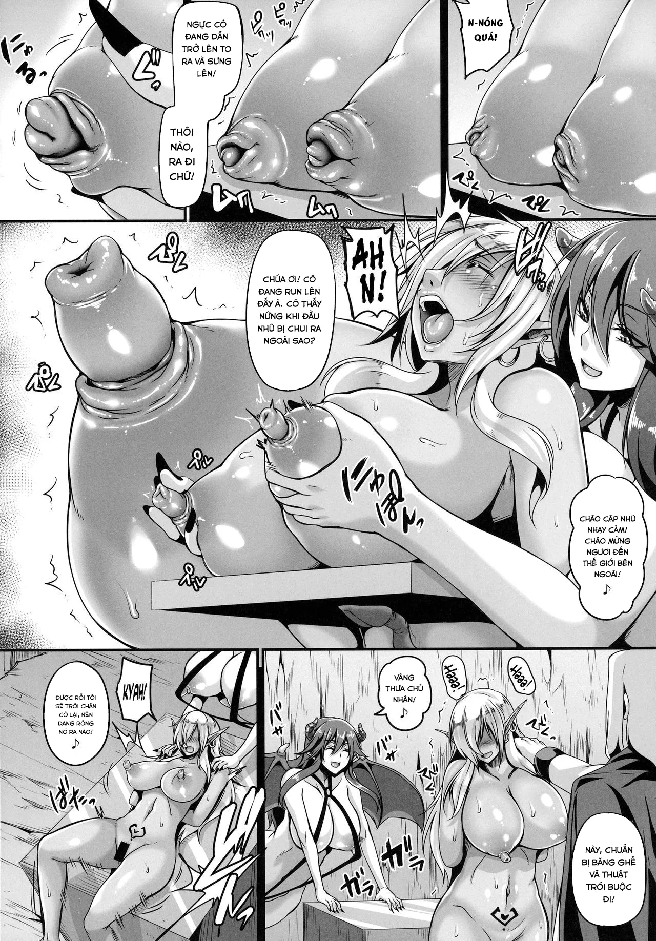 HentaiVN.net - Ảnh 17 - Reishuu No Dark Elf - Chap 1