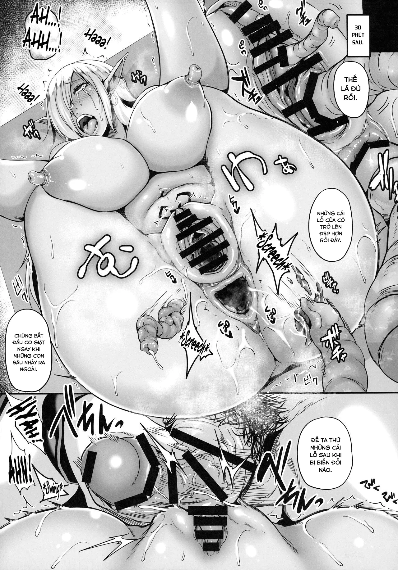HentaiVN.net - Ảnh 22 - Reishuu No Dark Elf - Chap 1