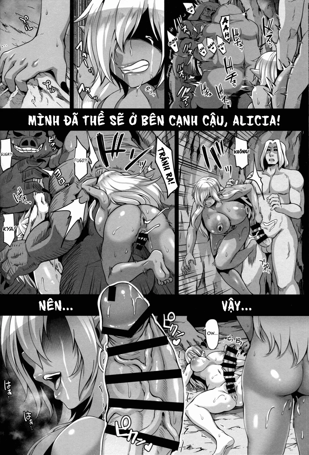 HentaiVN.net - Ảnh 29 - Reishuu No Dark Elf - Chap 3 - [END]