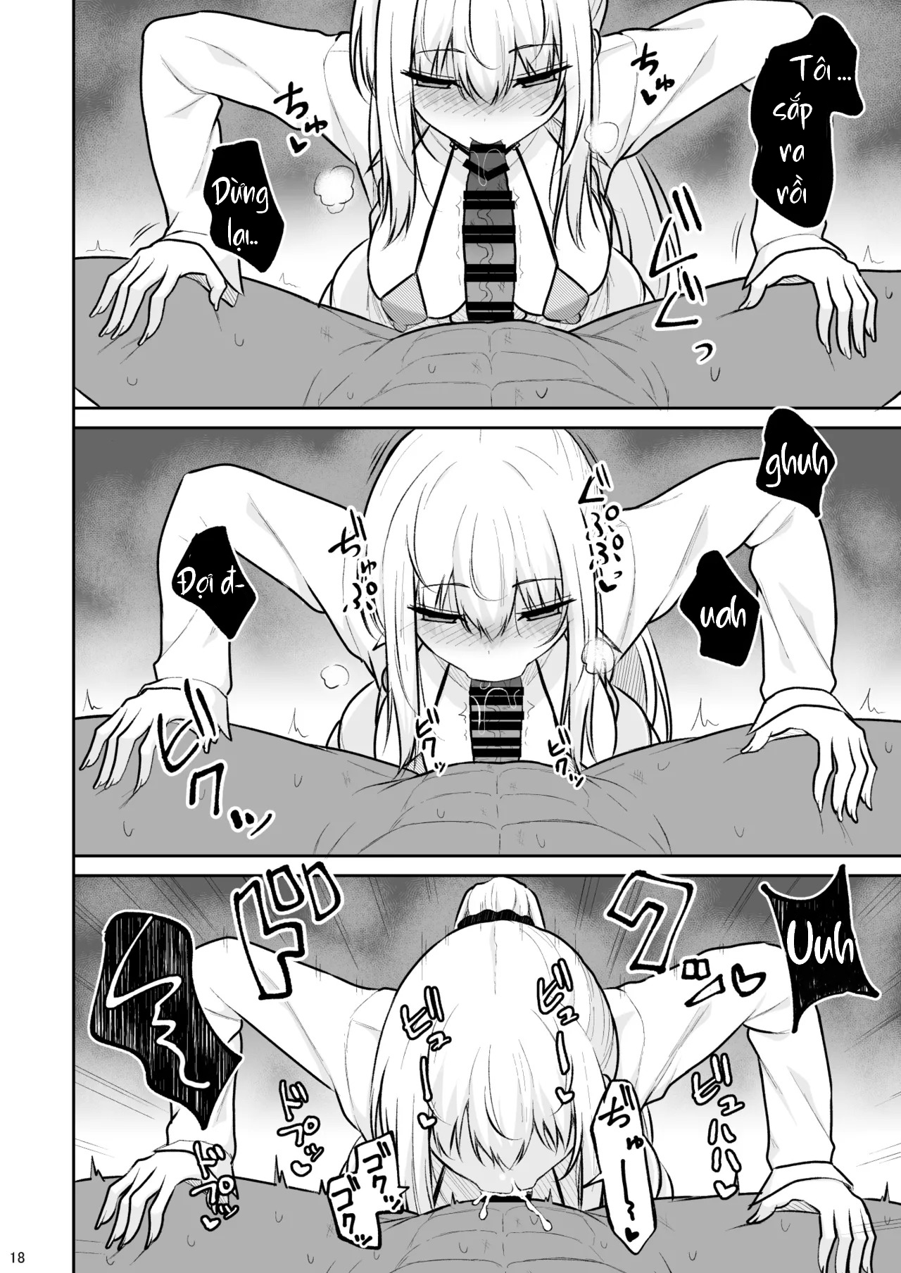 HentaiVN.net - Ảnh 16 - Cô Nàng Gyaru Đùi To Phá Hủy Lý Trí Của Tôi Và Bắt Tôi Xuất Tinh Bên Trong - Oneshot